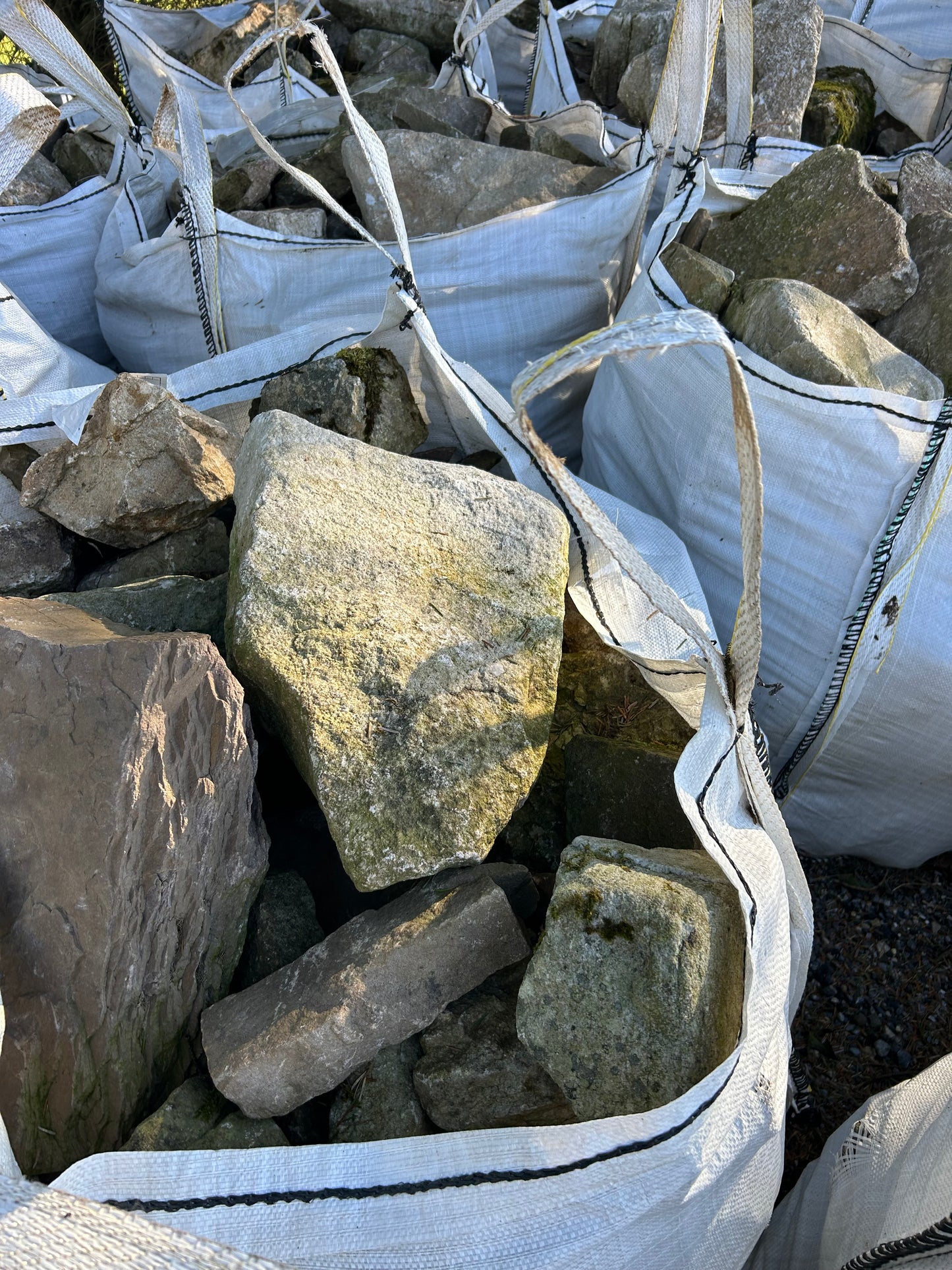 Old Postman Pat Random Walling Stone Bulk Bag