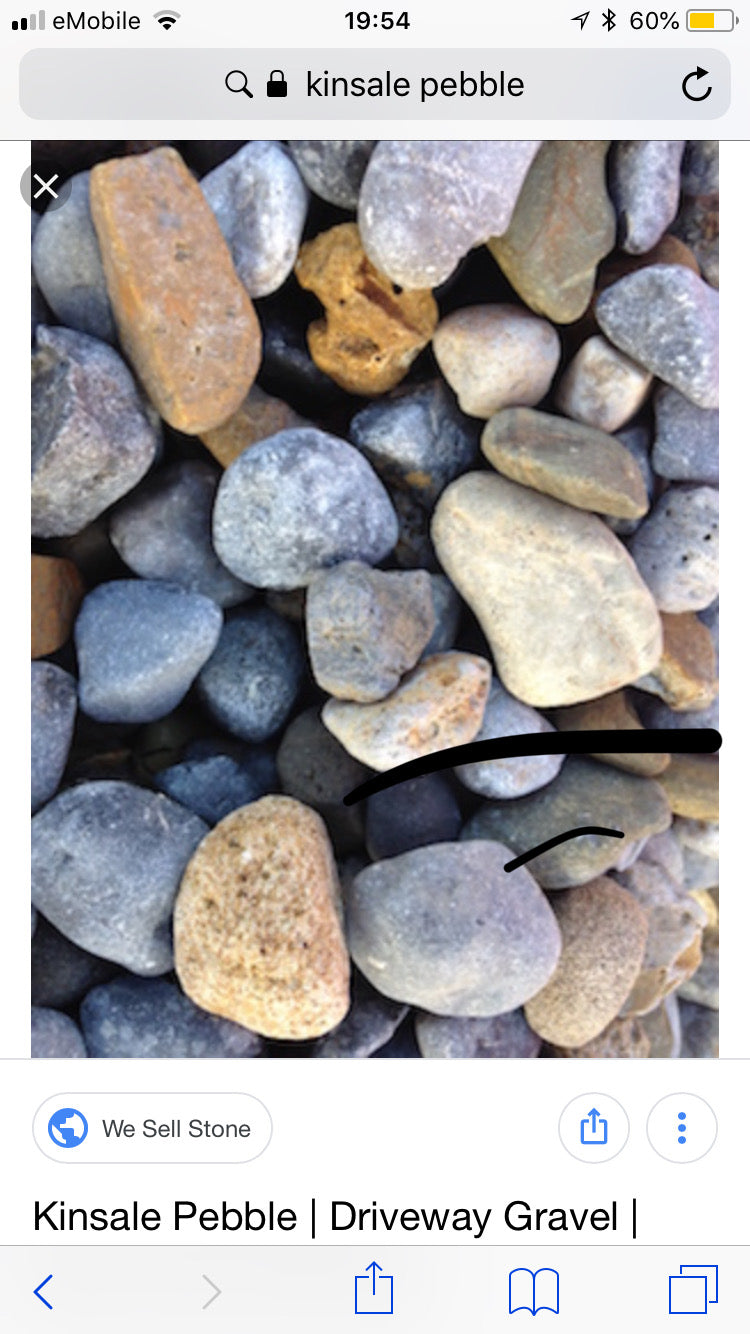 Kinsale Driveway 20mm Round Sea Driveway Pebble x 30 ton Bulk load ( 450m2 coverage ) Free Shipping!