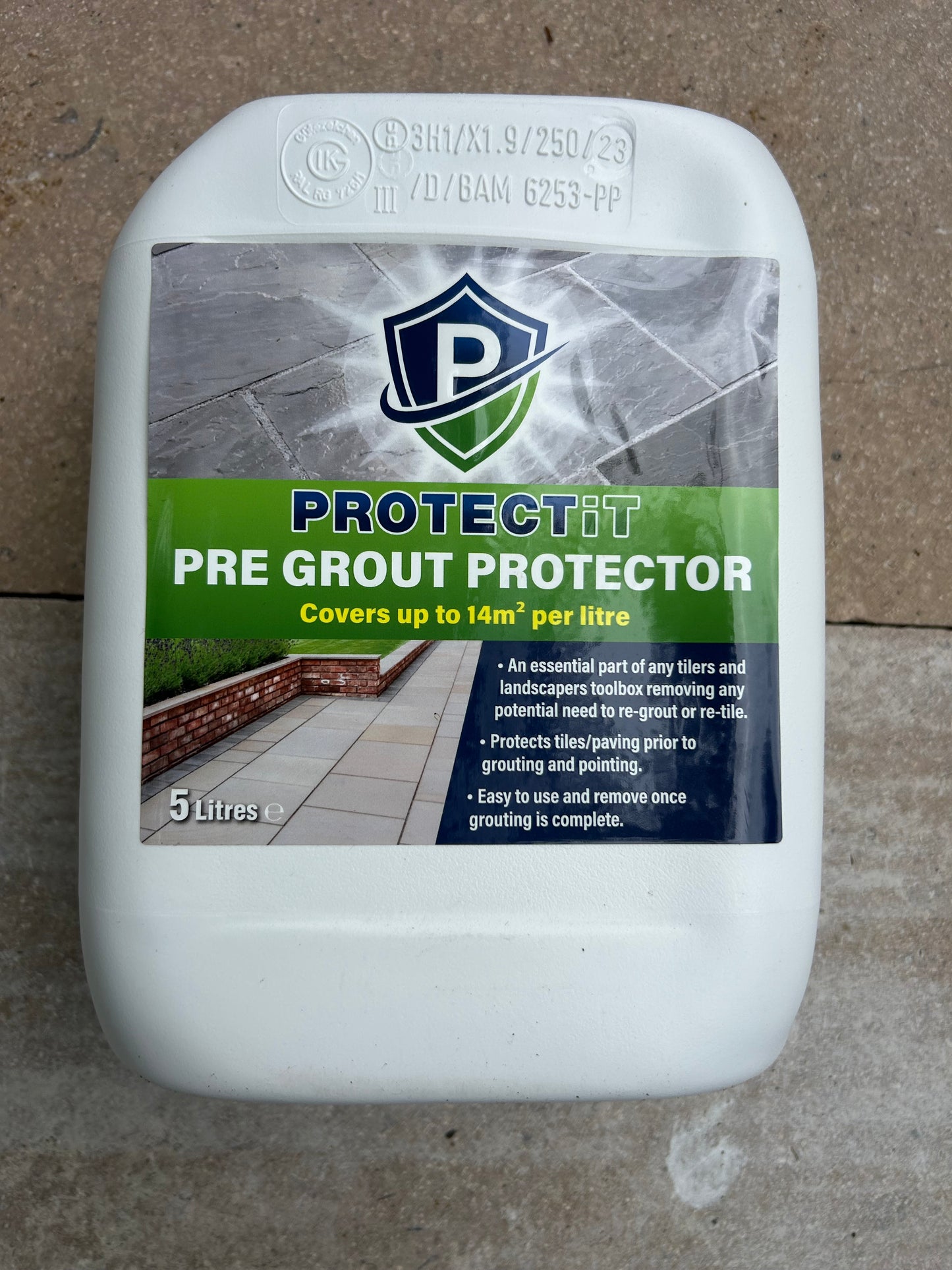 Monaco Cream Paving Stone Pre Grout Protector 5L / Coverage 50-70m2 / Free Delivery in Ireland