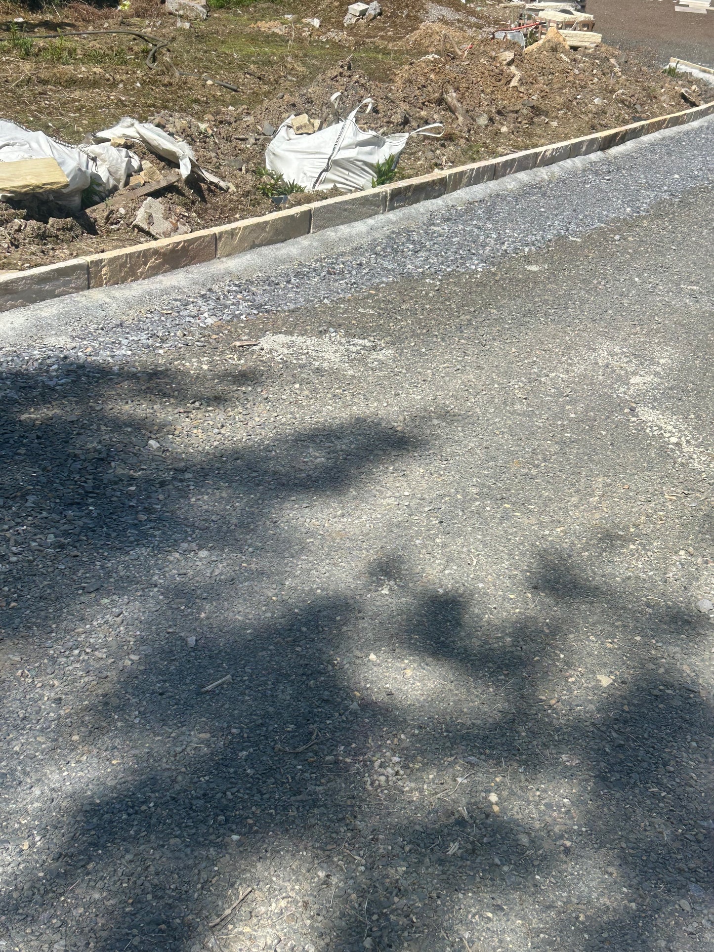 Tipperary Cream Sandstone Driveway Kerbs 150mm H x 80mm T x 1000mm L x 140 linear meter Summer Deal / Free Delivery in Ireland