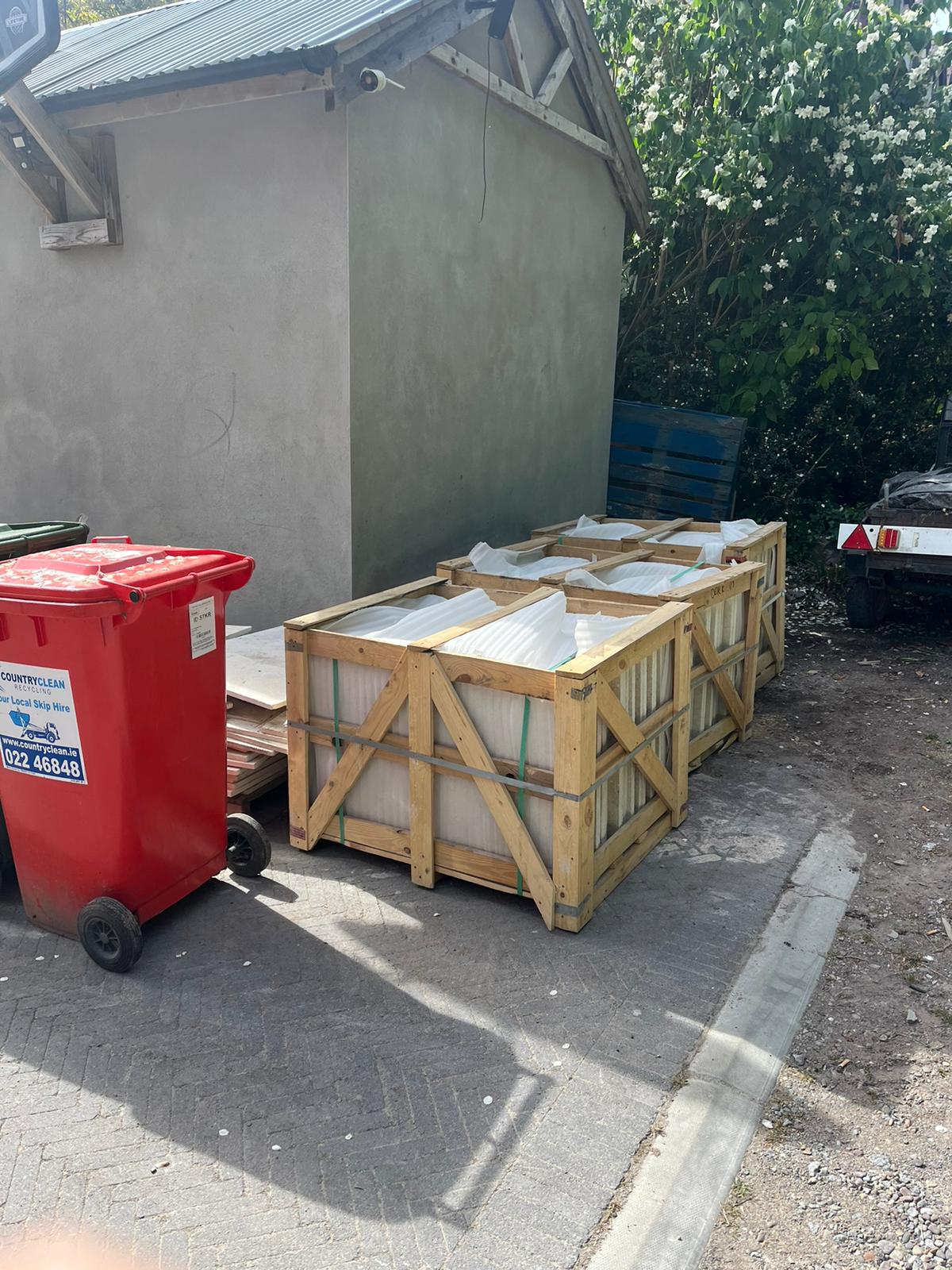 Monaco Cream Natural Stone Limestone Flagstones 20m2 Crate / Free Delivery in Ireland
