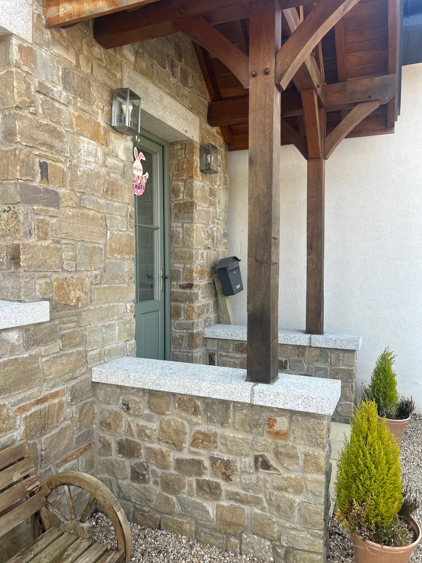 Merrion Silver Grey Granite Wall Capping 230mm x 60mm x 1000mm for block walls x 10 linear m pallet pack / free delivery Ireland