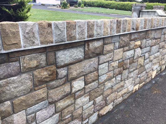 Another Autumn Special! Roscrea Grey Tan Building Stone x 30 bulk bag deal / full artic lorry load / free delivery Ireland/ 35% off!