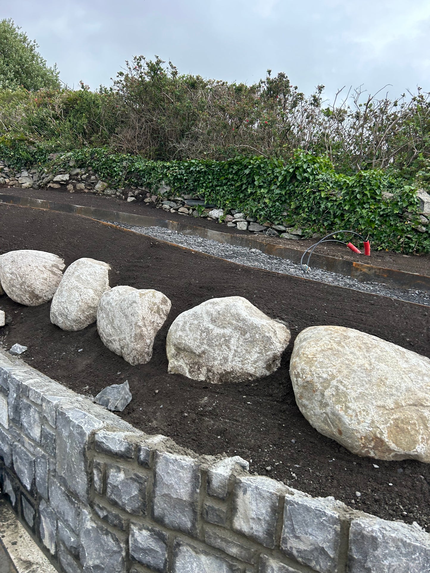 Granite Glacial Landscape Boulders, Large Specimen Stones, Sold Individually