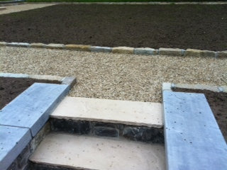 Kilkenny blue sanded limestone wall capping 180mm x 60mm x 10 linear meters on pallet / free delivery Ireland