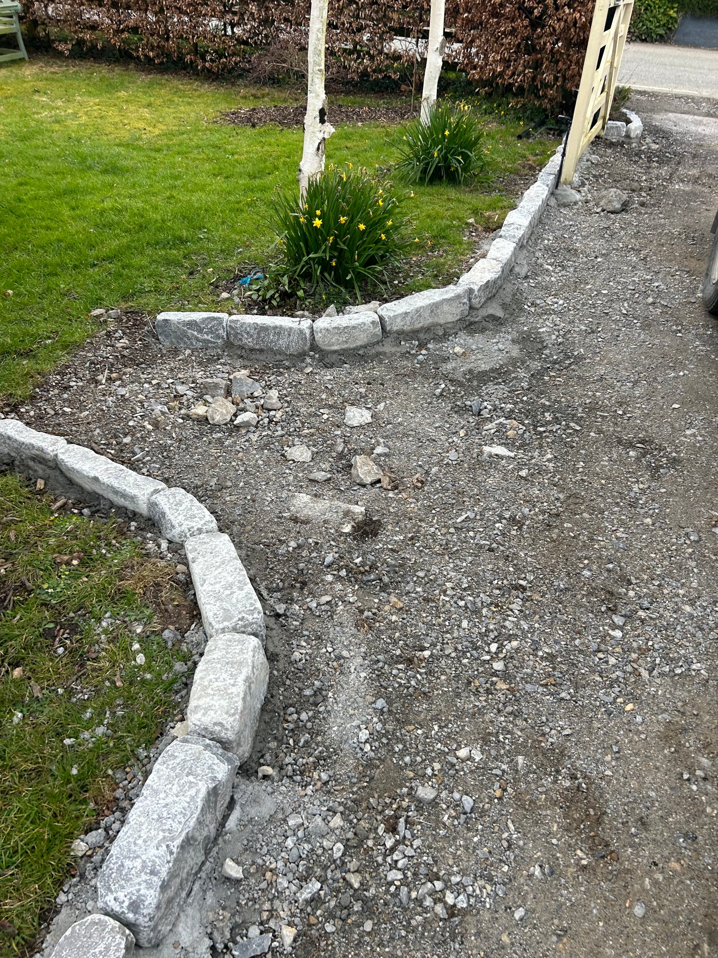 Old Salvage Galway 6” Driveway Kerbs x 15 Lm Bulk Bag