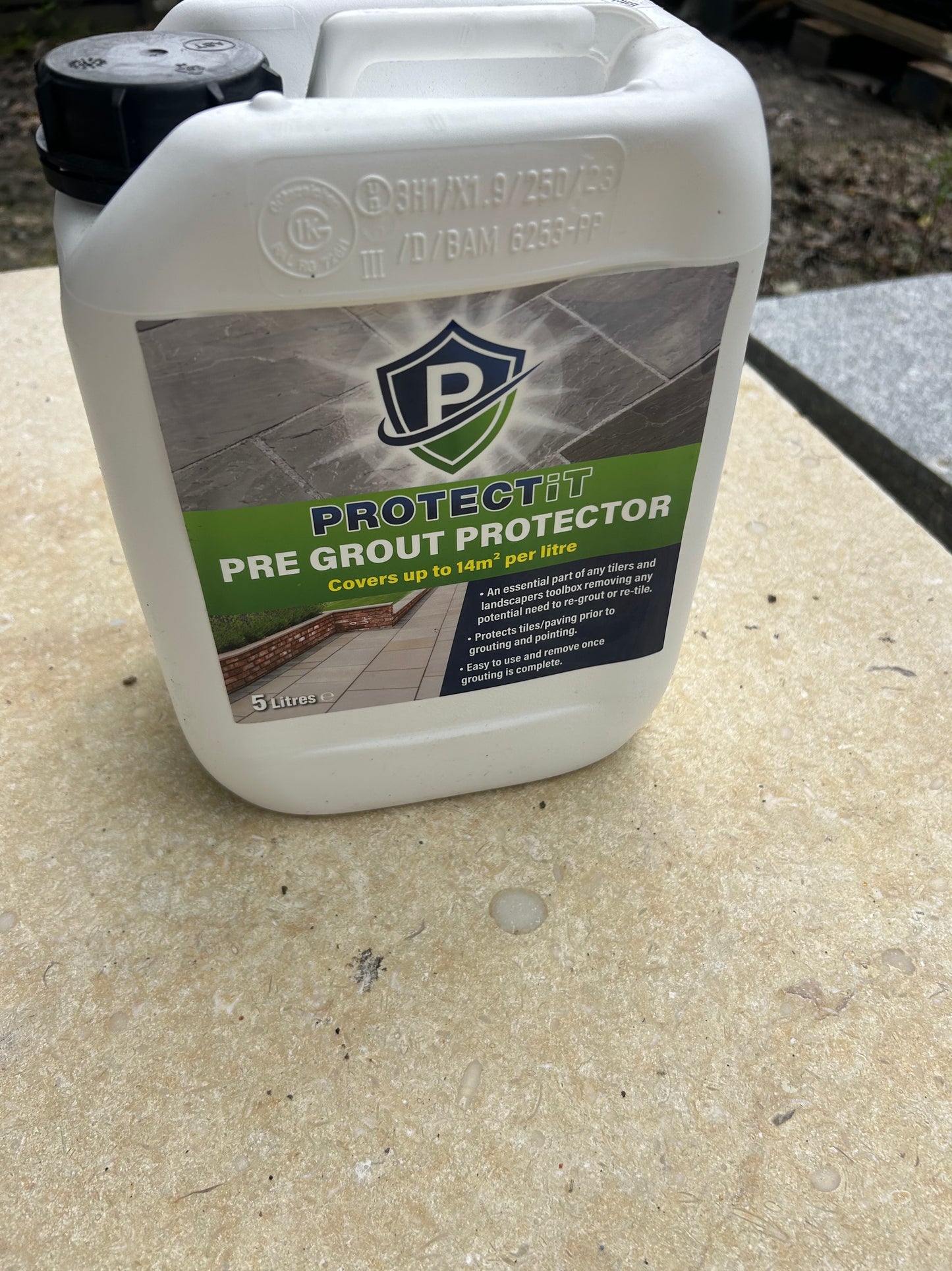 Monaco Cream Paving Stone Pre Grout Protector 5L / Coverage 50-70m2 / Free Delivery in Ireland