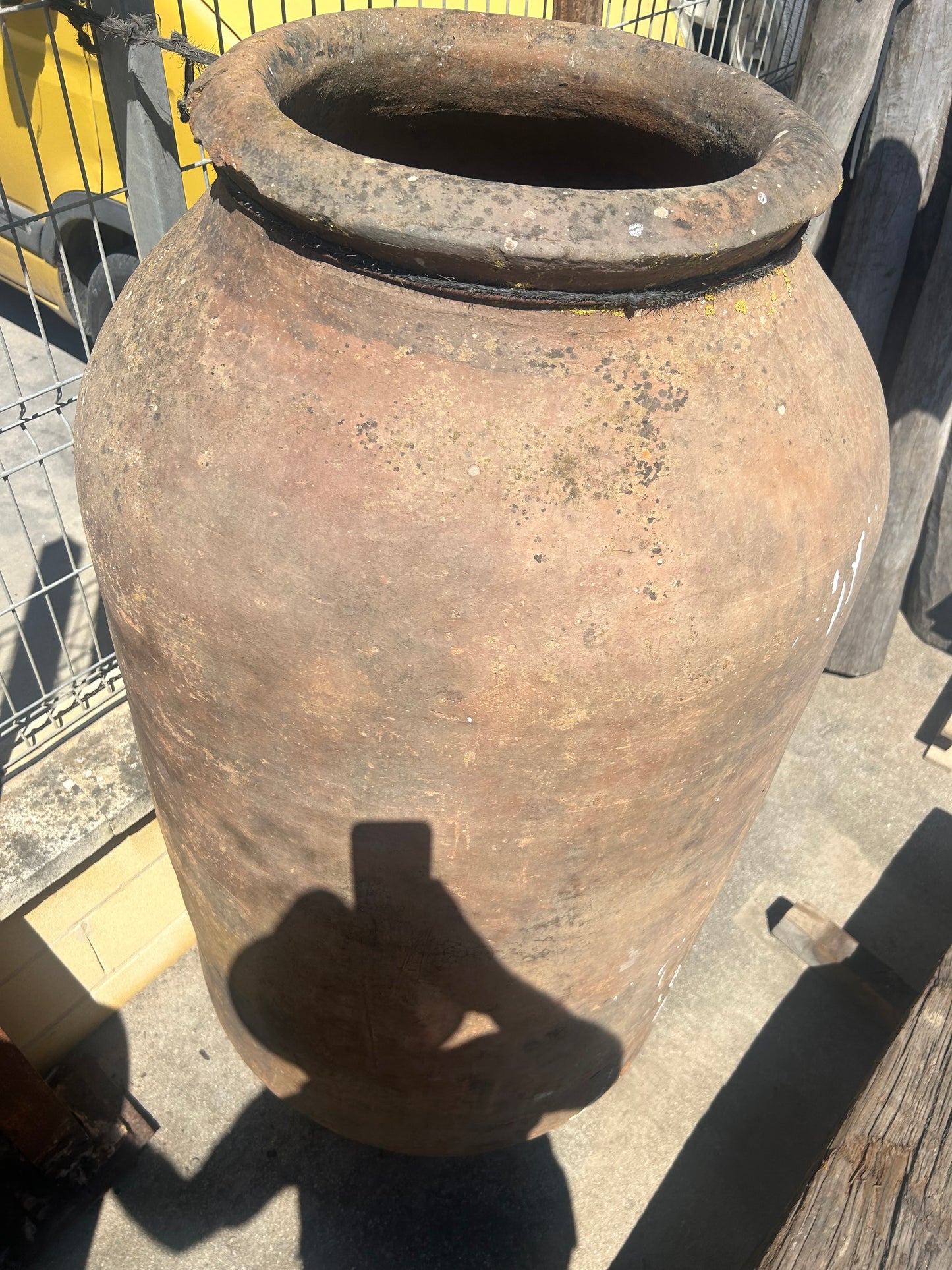 Old Salvage 19th Century Portuguese Large Vinegar Urn / Pot / Free Delivery in Ireland