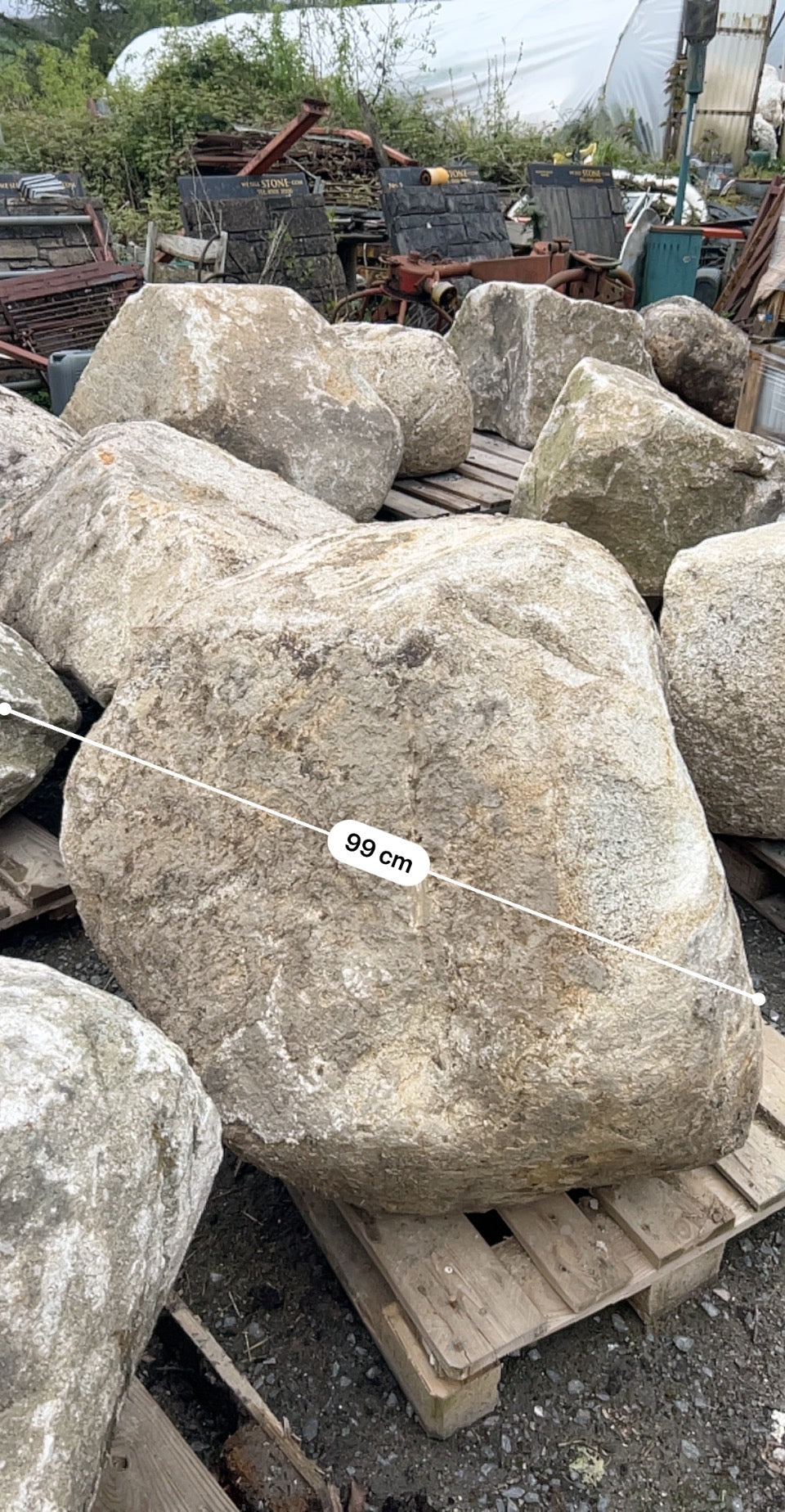 Glacial Granite Landscape Boulders 20 Tonne Load / Free Delivery in Ireland!