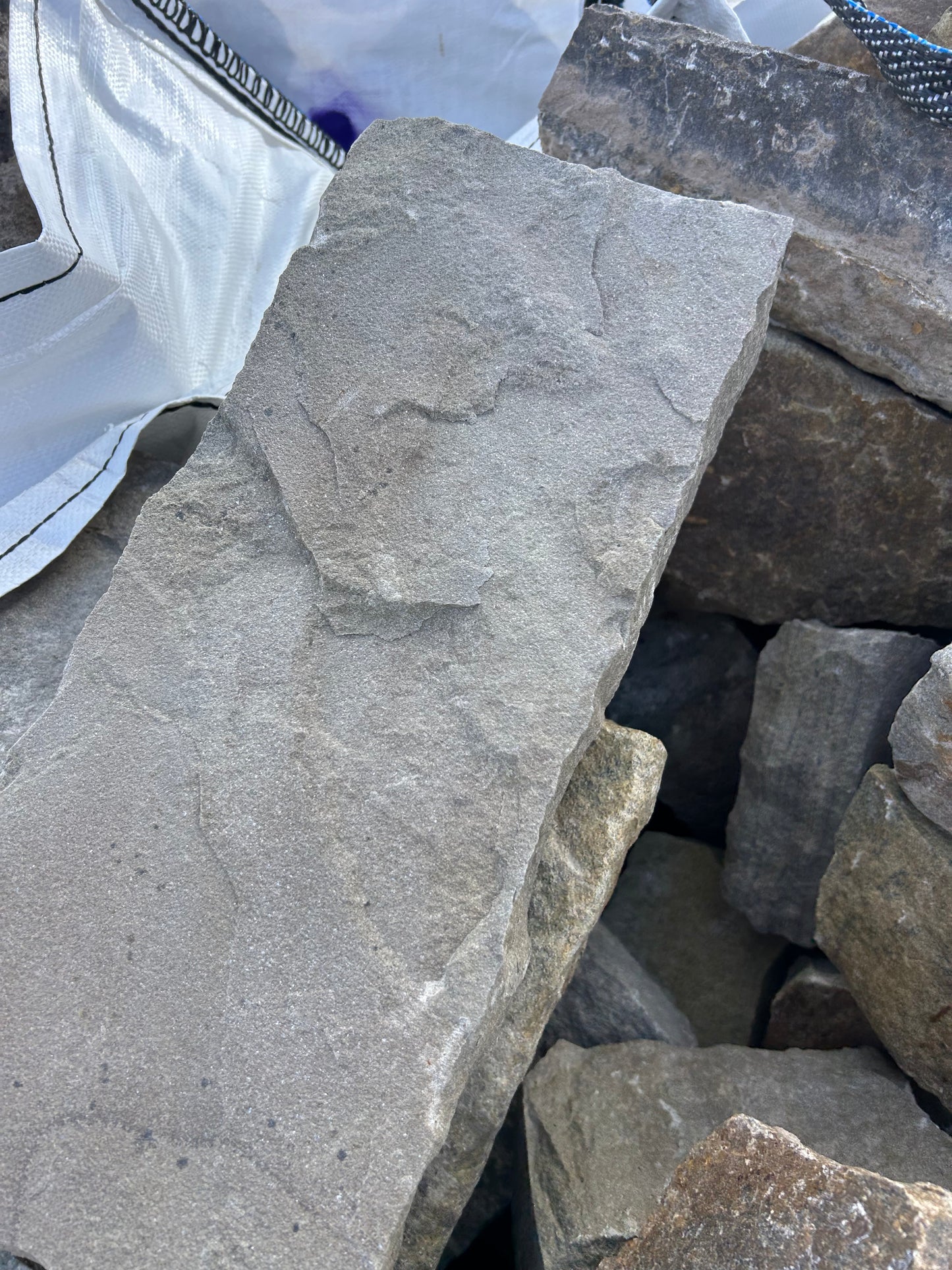 Wicklow Brown Sandstone Building Stone / Bulk Bag / Free delivery nationwide!