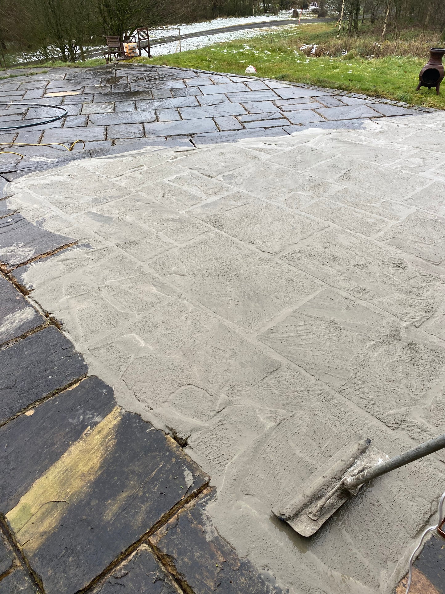 Flowpoint Natural Colour / Paving & Cobblestone Grout for natural stone x 10 bags per pallet / free delivery in Ireland