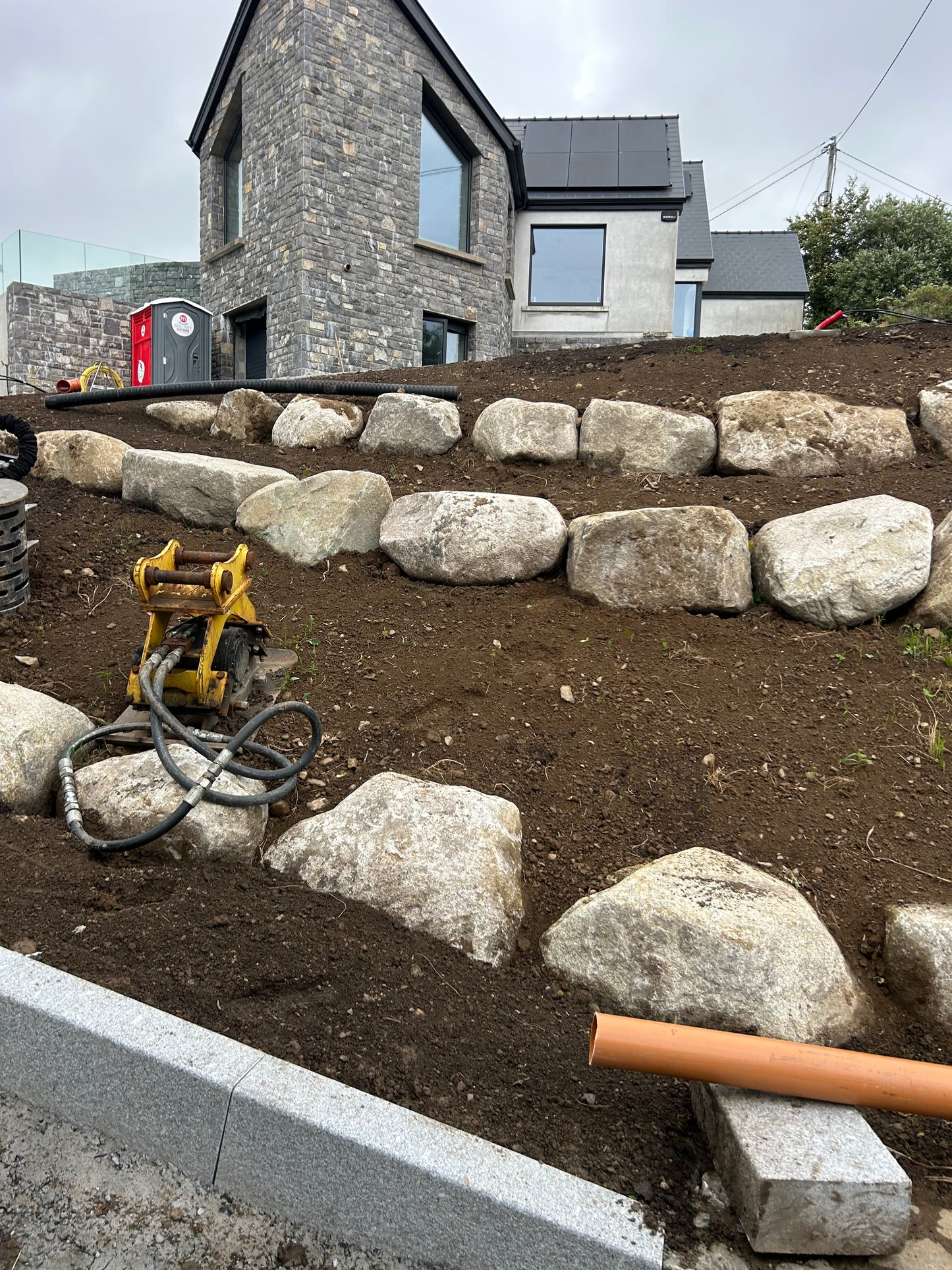Granite Glacial Landscape Boulders, Large Specimen Stones, Sold Individually