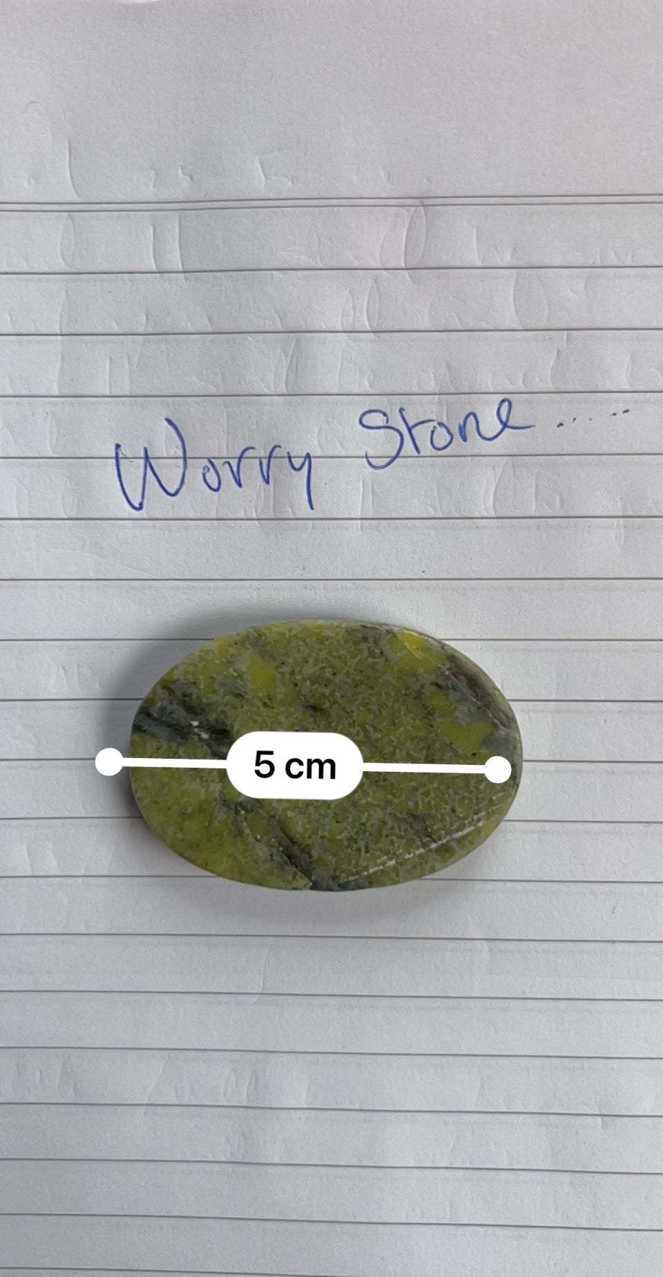 Mind, Body, Spirit Connemara Worry or Healing Stone, Box of 30 pieces / Free Delivery Worldwide