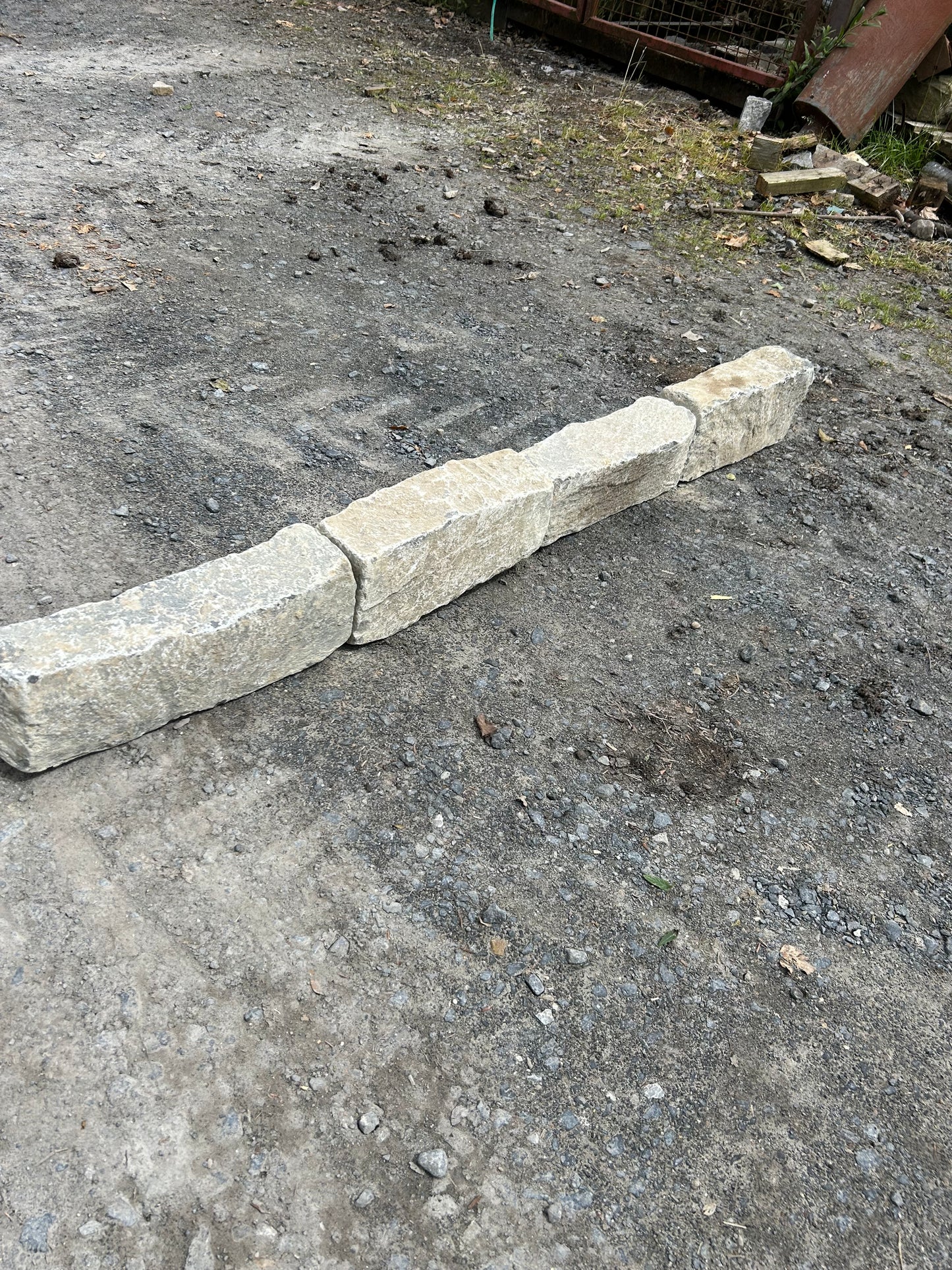 Old Salvage Galway 6” Driveway Kerbs x 15 Lm Bulk Bag