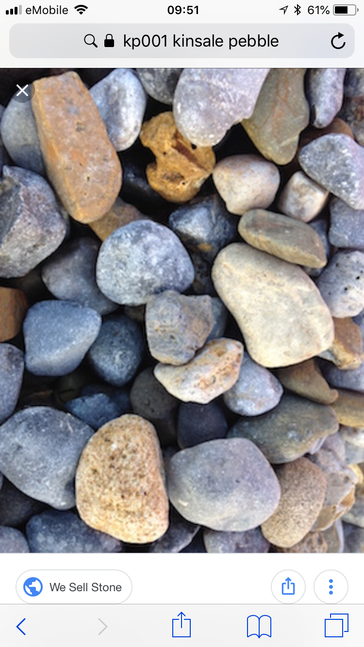 Kinsale Driveway 20mm Round Sea Driveway Pebble x 30 ton Bulk load ( 450m2 coverage ) Free Shipping!