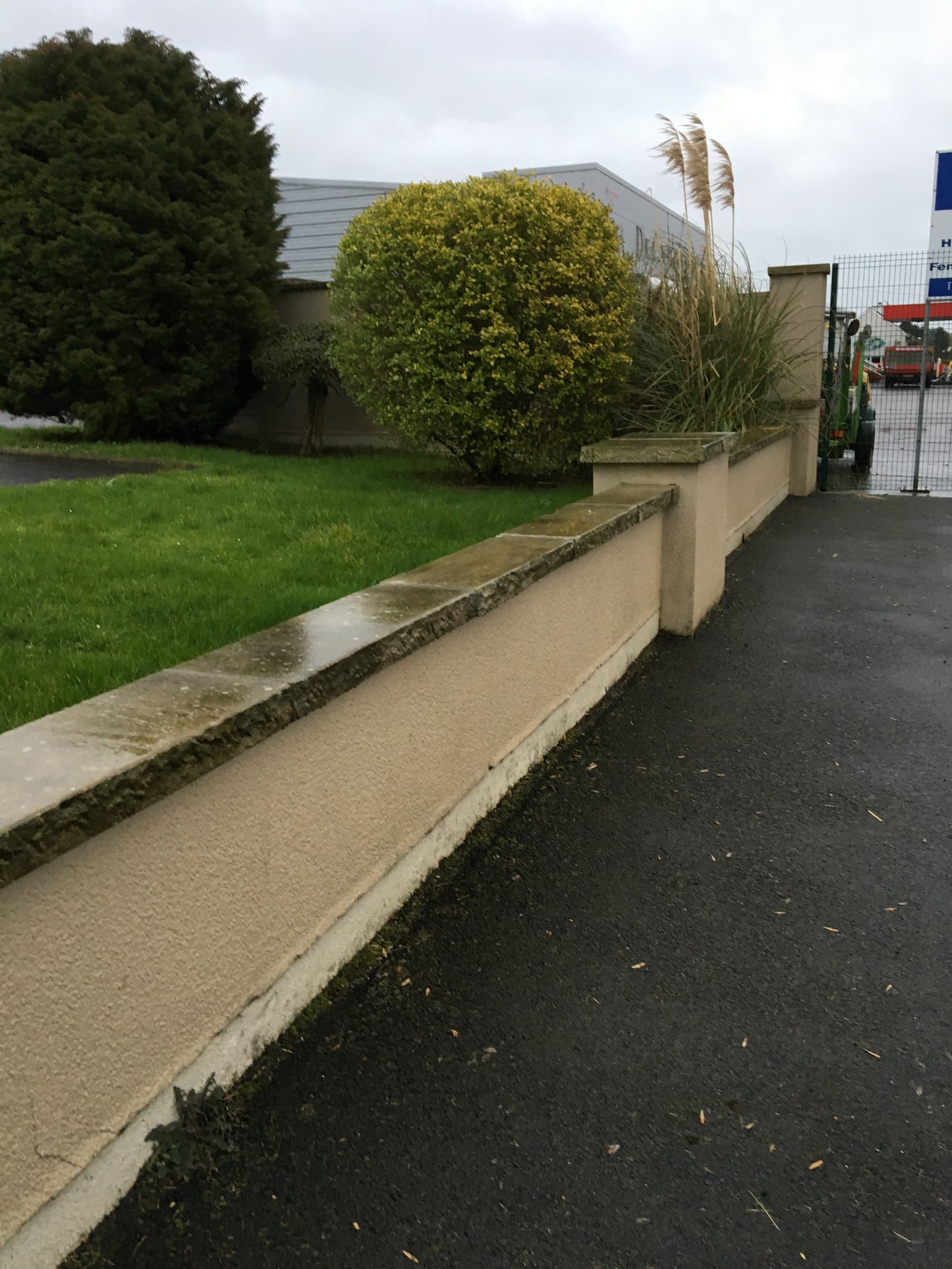 Tipperary Cream Sandstone Wall Capping 450mm wide / 60mm thick/ Chisel face / 10 Lm pallet
