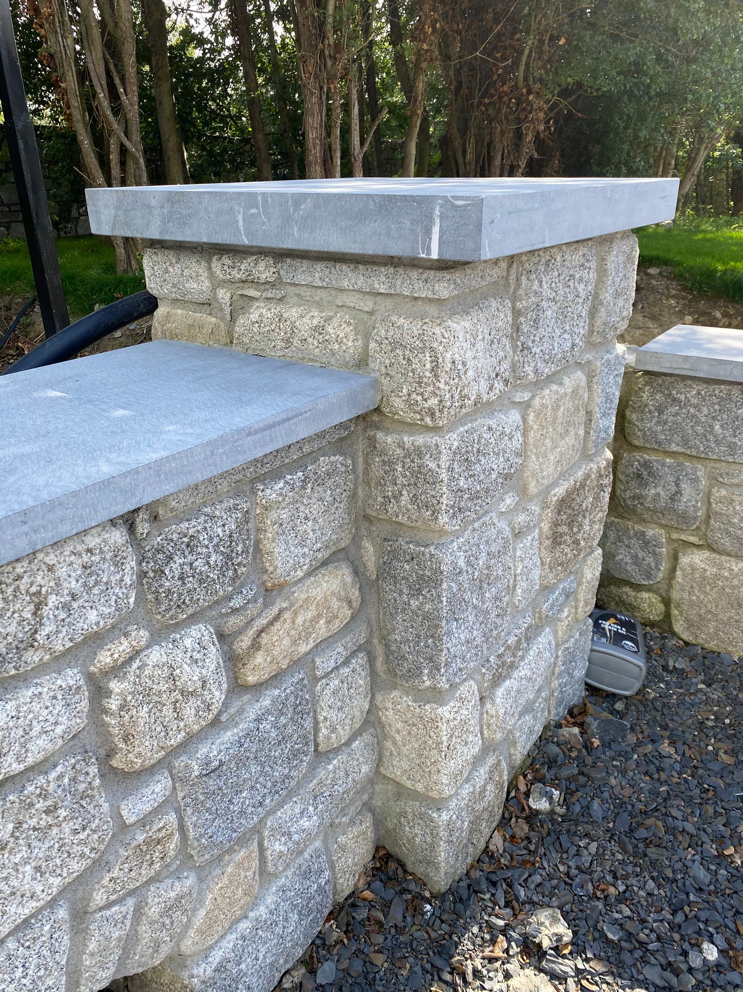 Kilkenny Blue Sanded Limestone Flat Pier Caps 1050mm x 1050mm x 100mm ( sold as pair )