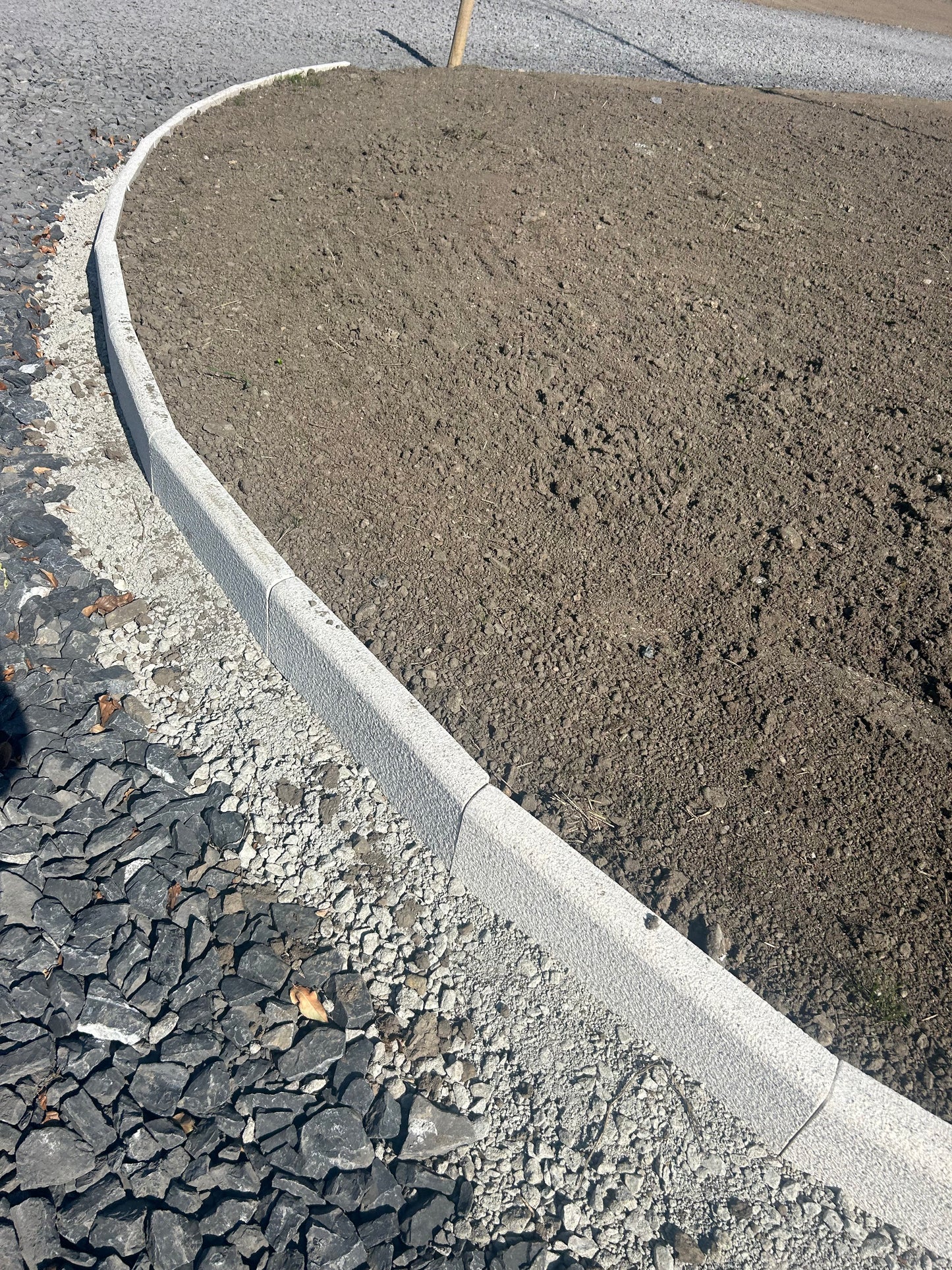 Dalkey Golden Granite Bullnose Driveway Kerbs 6” High x 2” x 39” x 10 linear meter pallet / free delivery Ireland