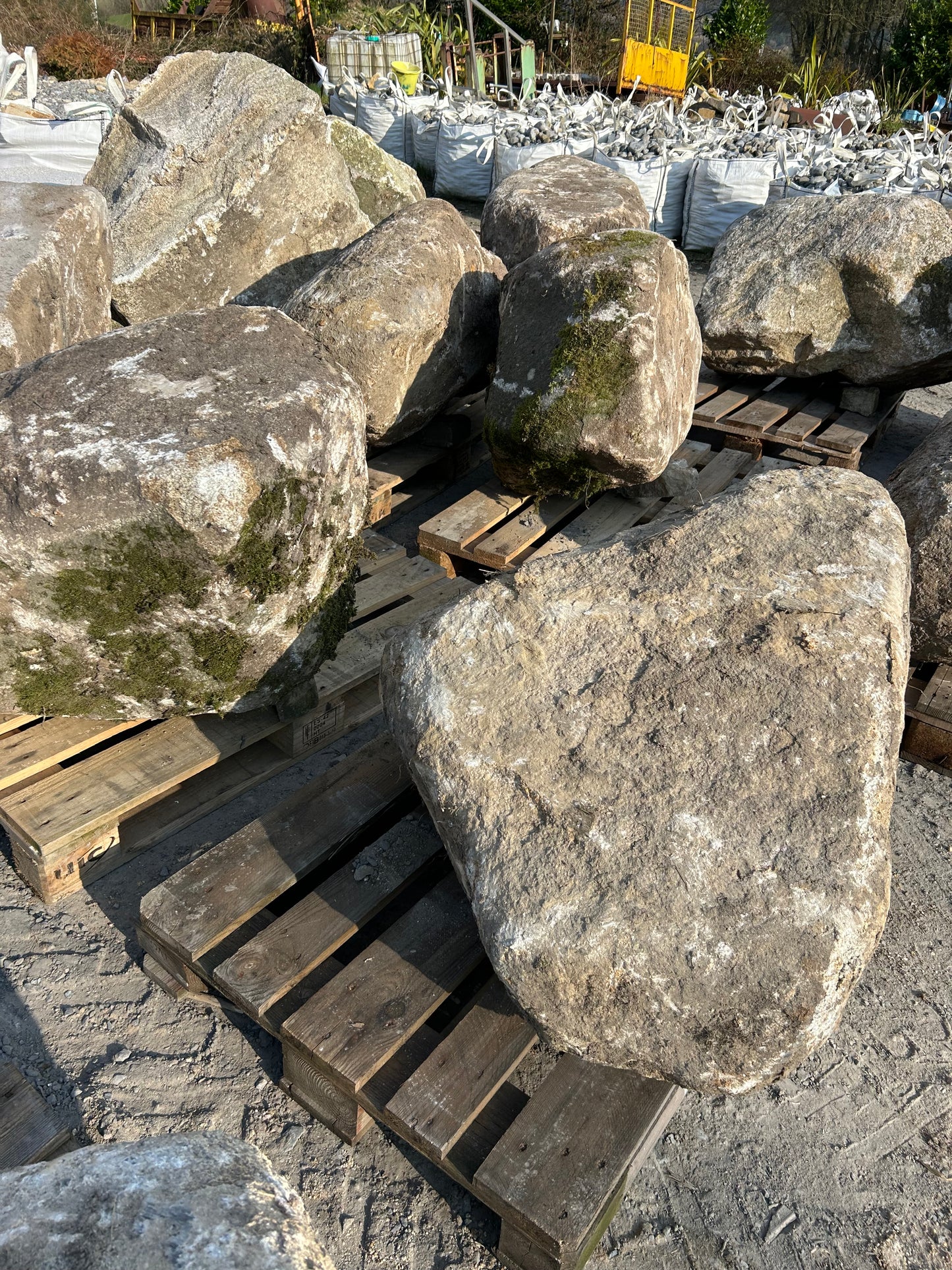 Granite Glacial Landscape Boulders, Large Specimen Stones, Sold Individually