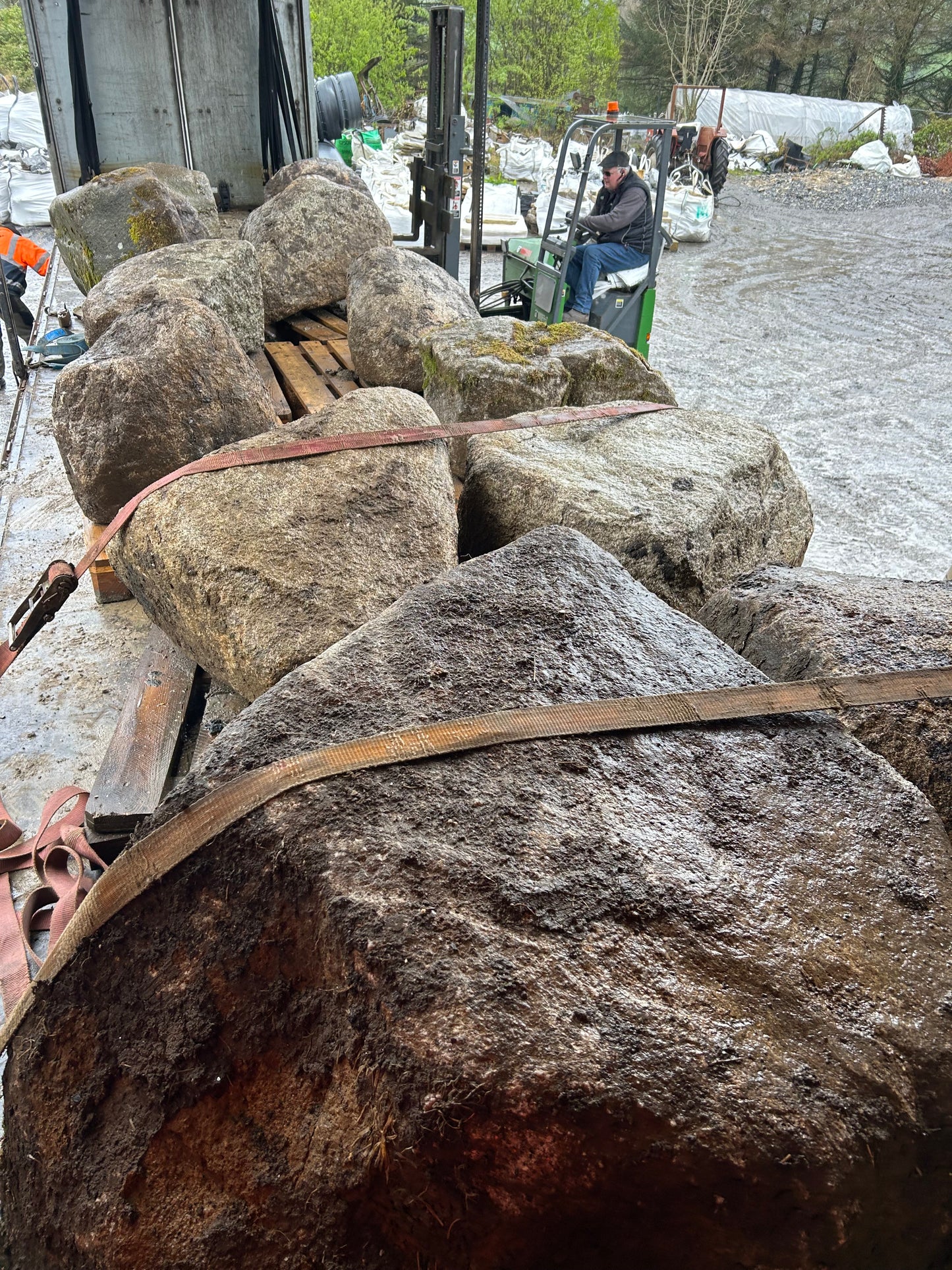Glacial Granite Landscape Boulders 20 Tonne Load / Free Delivery in Ireland!