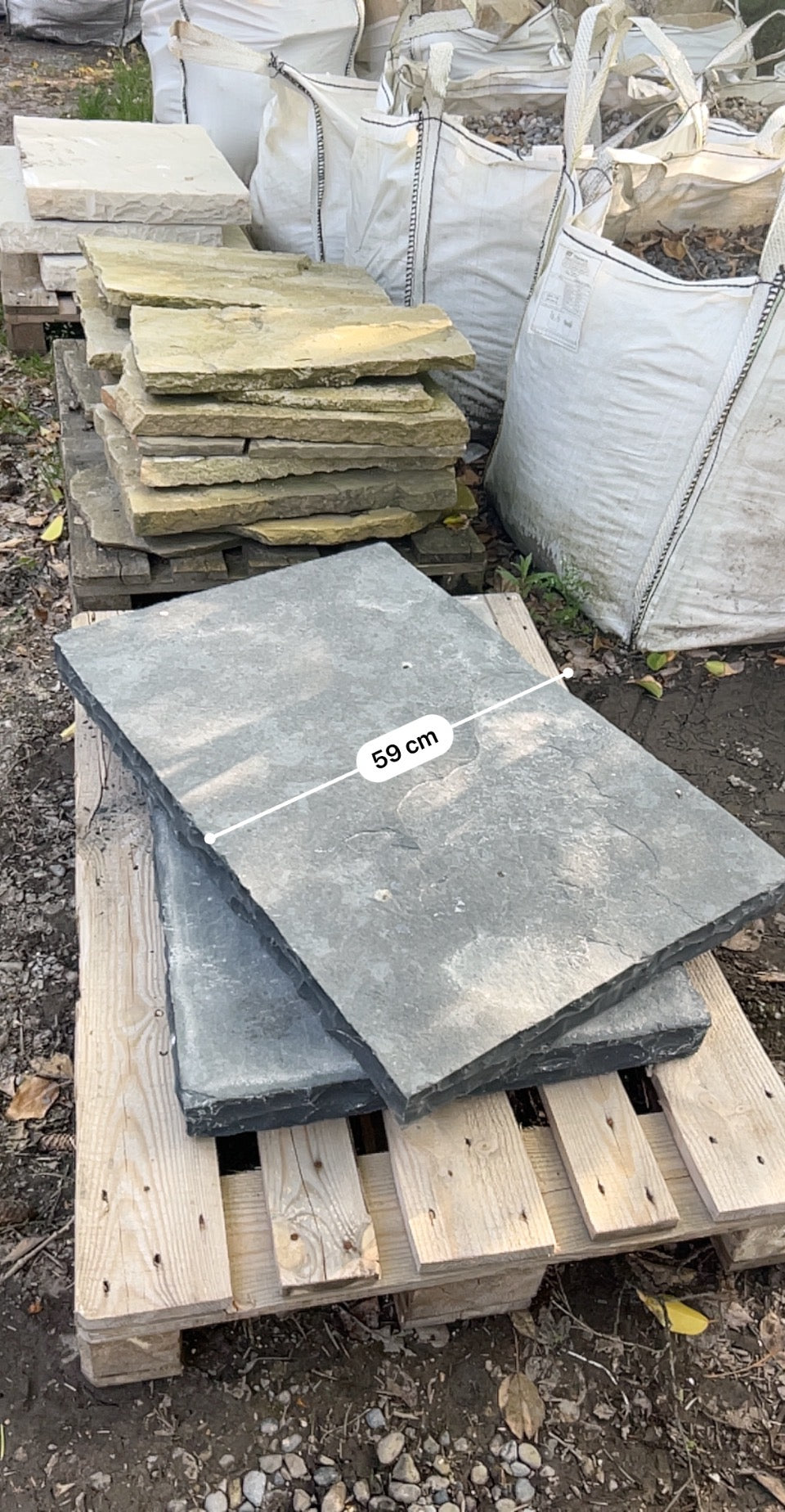 Valentia Black Limestone Chiseled Edge Pair of Steps / Hearthstones 600mm x 900mm x 70mm on pallet ( 2 pieces ) Free Delivery Ireland