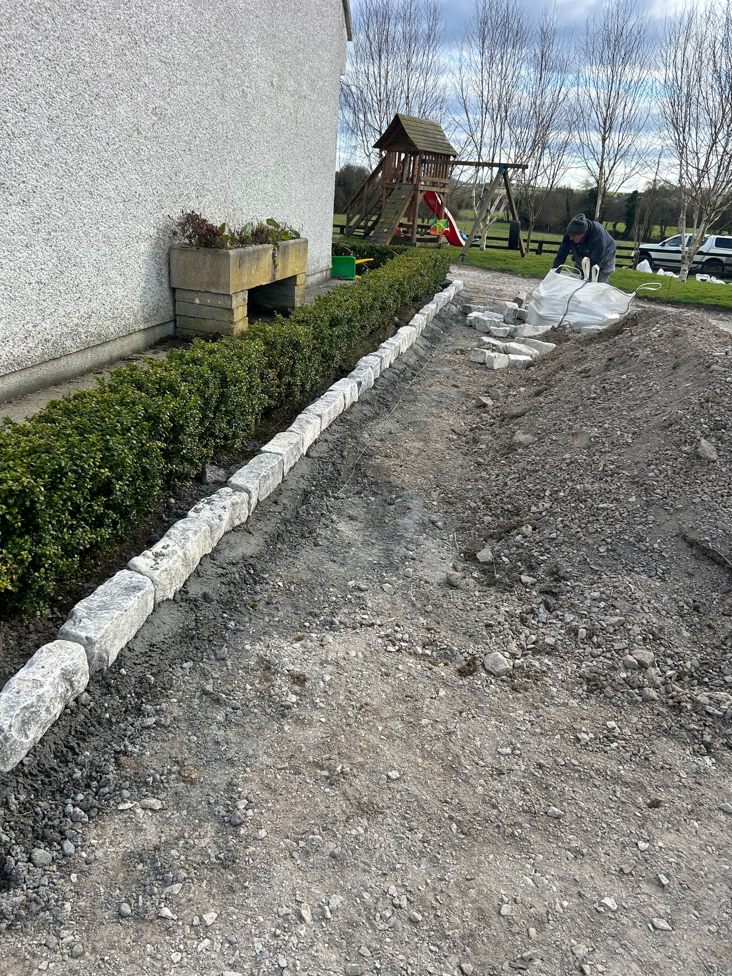 Old Salvage Galway 6” Driveway Kerbs x 15 Lm Bulk Bag