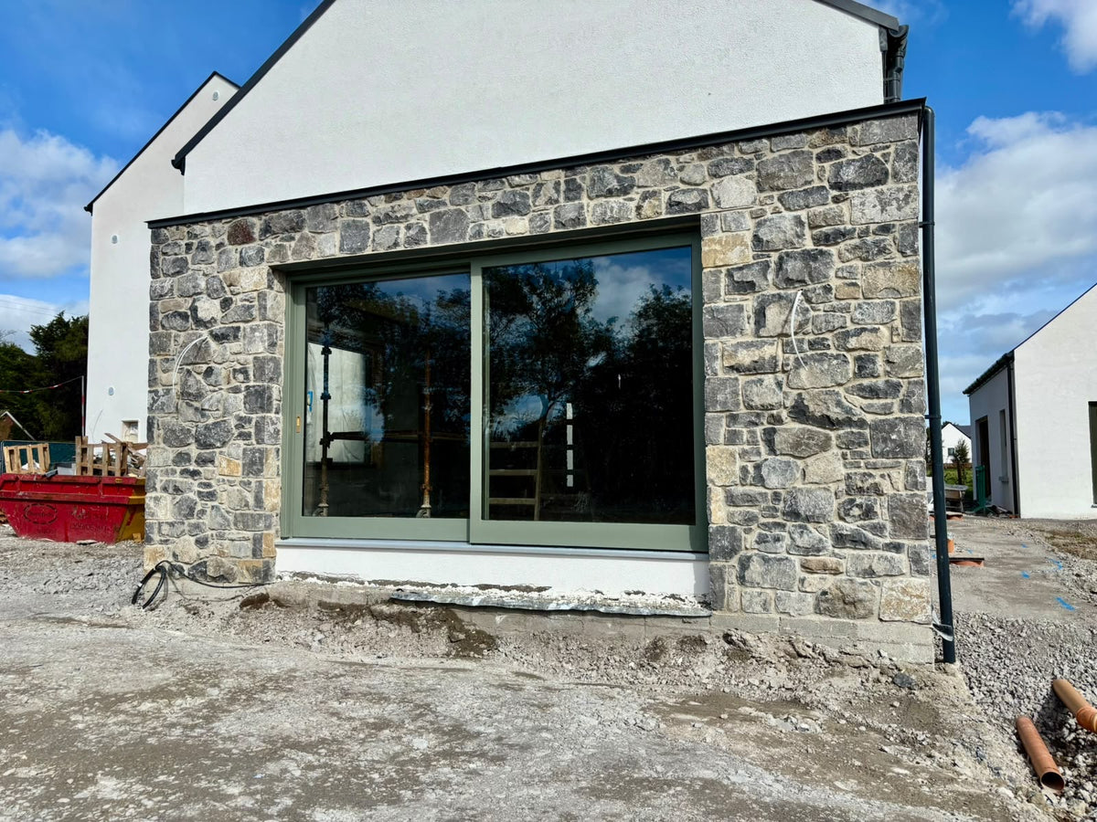 Old Salvage Galway Limestone Fieldstone Building Stone Bulk Bag