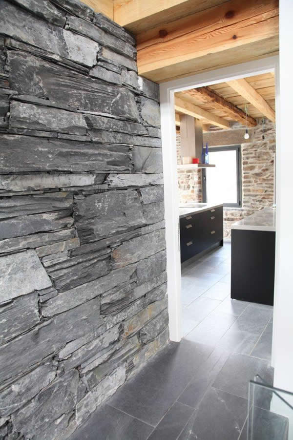 Donegal Premium Grade Black Natural Slate Building Stone Guillotened / Packed in Jumbo Bulk Bags / Free Delivery in Ireland