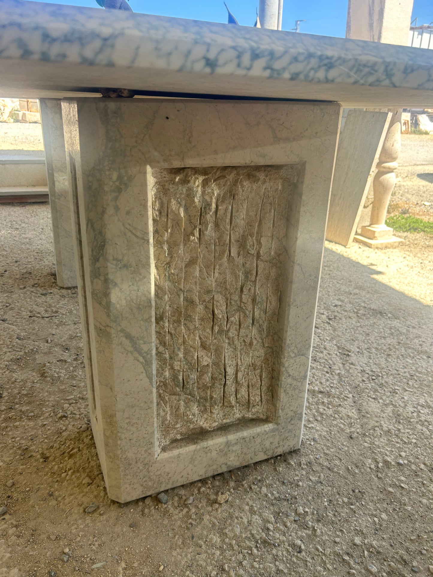 Marble Garden Table / Free Delivery in Ireland