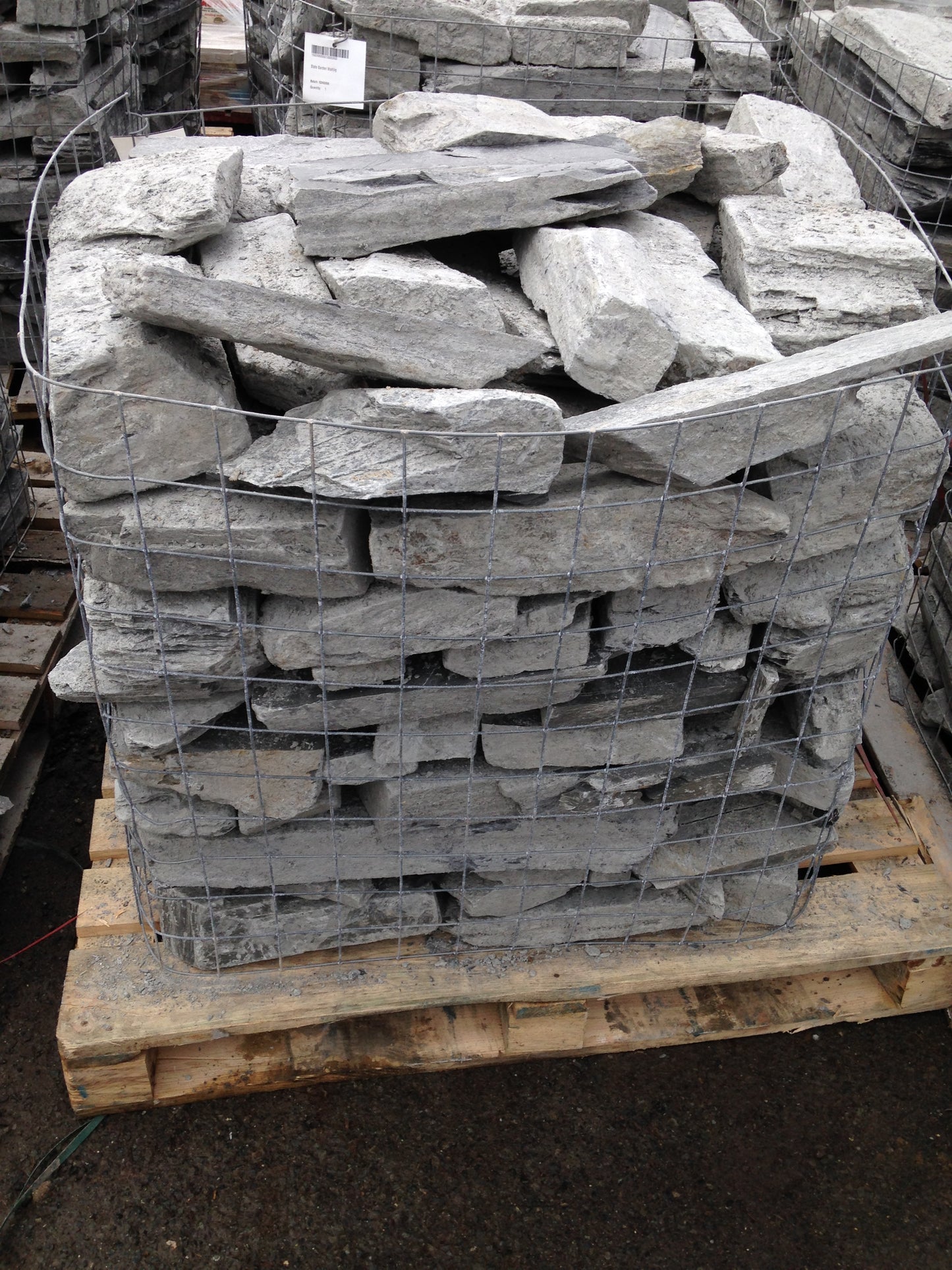 Donegal Premium Grade Black Natural Slate Building Stone Guillotened / Packed in Jumbo Bulk Bags / Free Delivery in Ireland