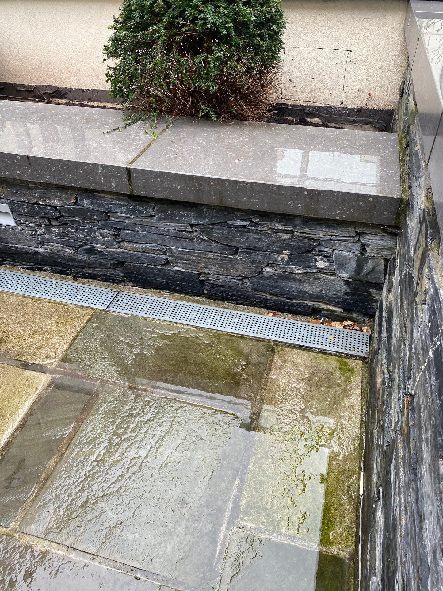 Kilkenny Blue Sanded Wall Capping 500mm wide x 60mm x 5 Lm on pallet : Free Delivery in Ireland