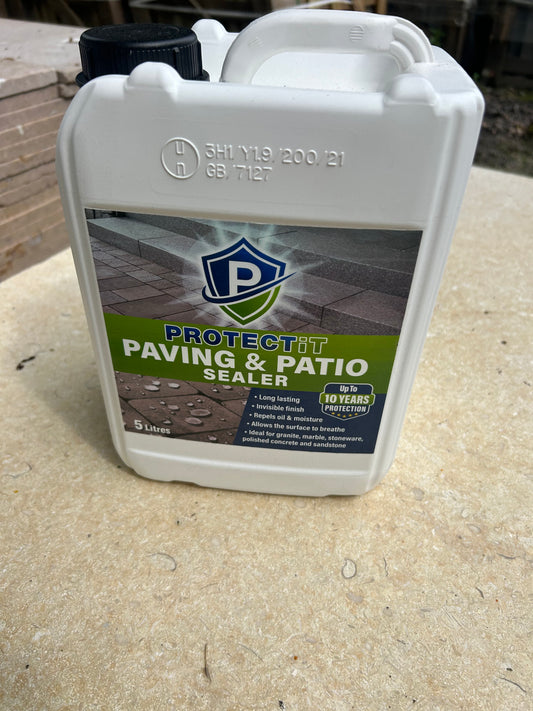 Monaco Cream Patio Stone Sealer 5 Litres / 30-40m2 Coverage Free Delivery in Ireland