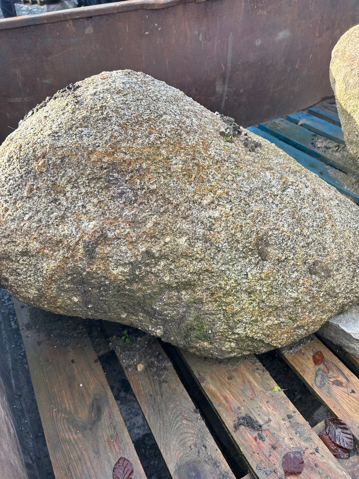 A January Sale on 20 large Glacial Granite Round Landscape Boulders on Pallets with Free Delivery in Ireland / 50%Off!!!!