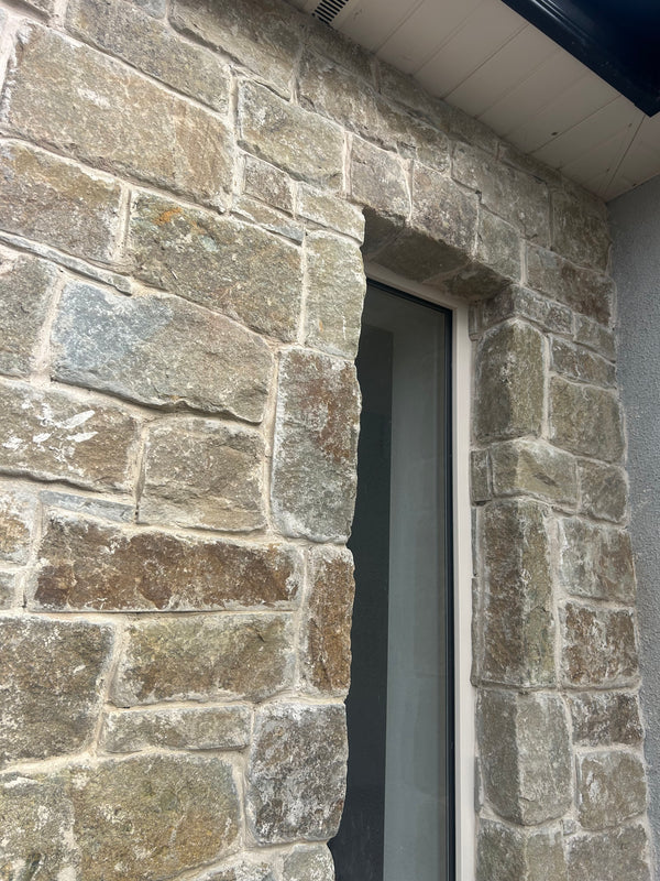 Old Salvage Brown Postman Pat Fieldstone 30mm Cladding & Corners /5m2 ...