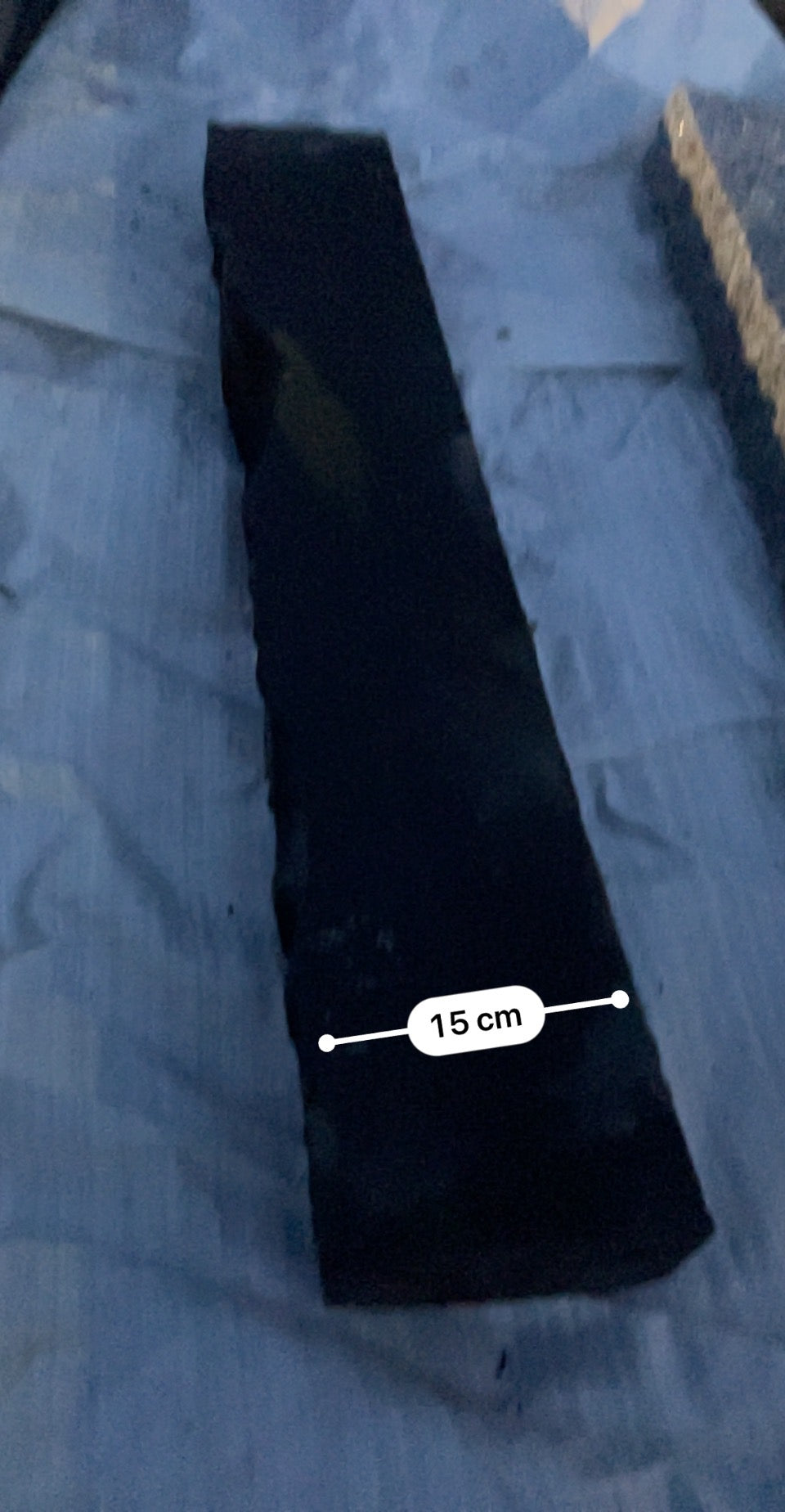 Valentia Black Chiseled Finish Limestone Driveway Kerbs 150mm H x 80mm T x 900mm L x 10 linear meters on a pallet / Free Delivery in Ireland