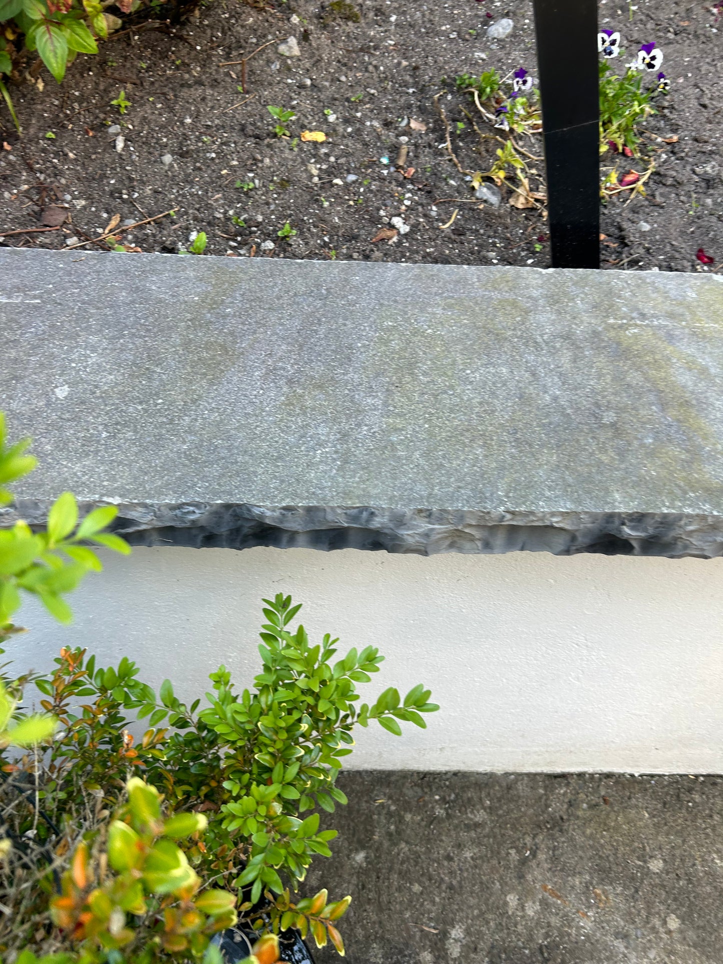 Valentia Black Chisel Edged Wall Capping 350mm x 50mm x 10 linear meters on pallet/ Free Delivery in Ireland