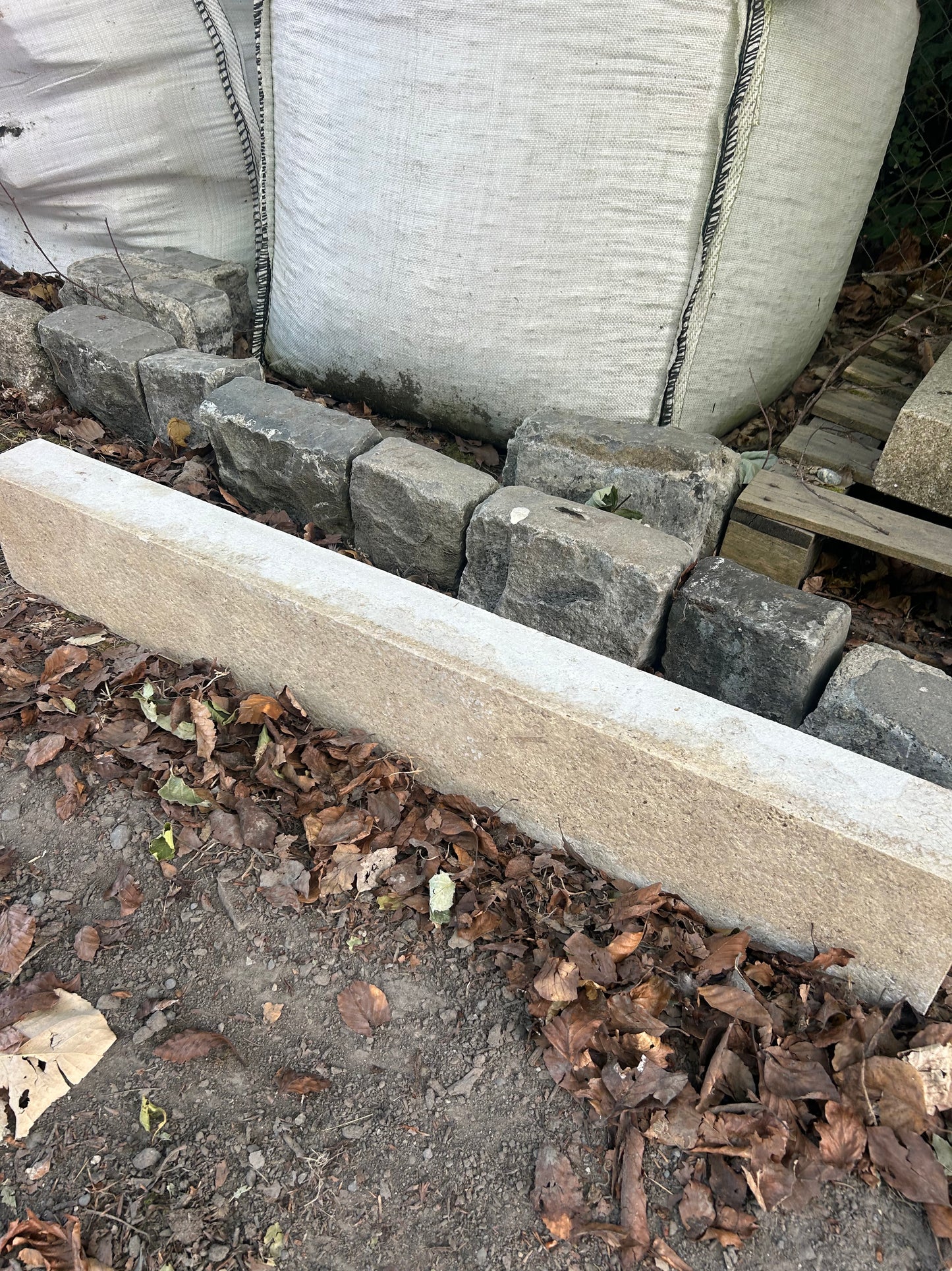 Monaco Cream Limestone 6” High Kerbs x 10 linear metres on pallet / Free Delivery in Ireland