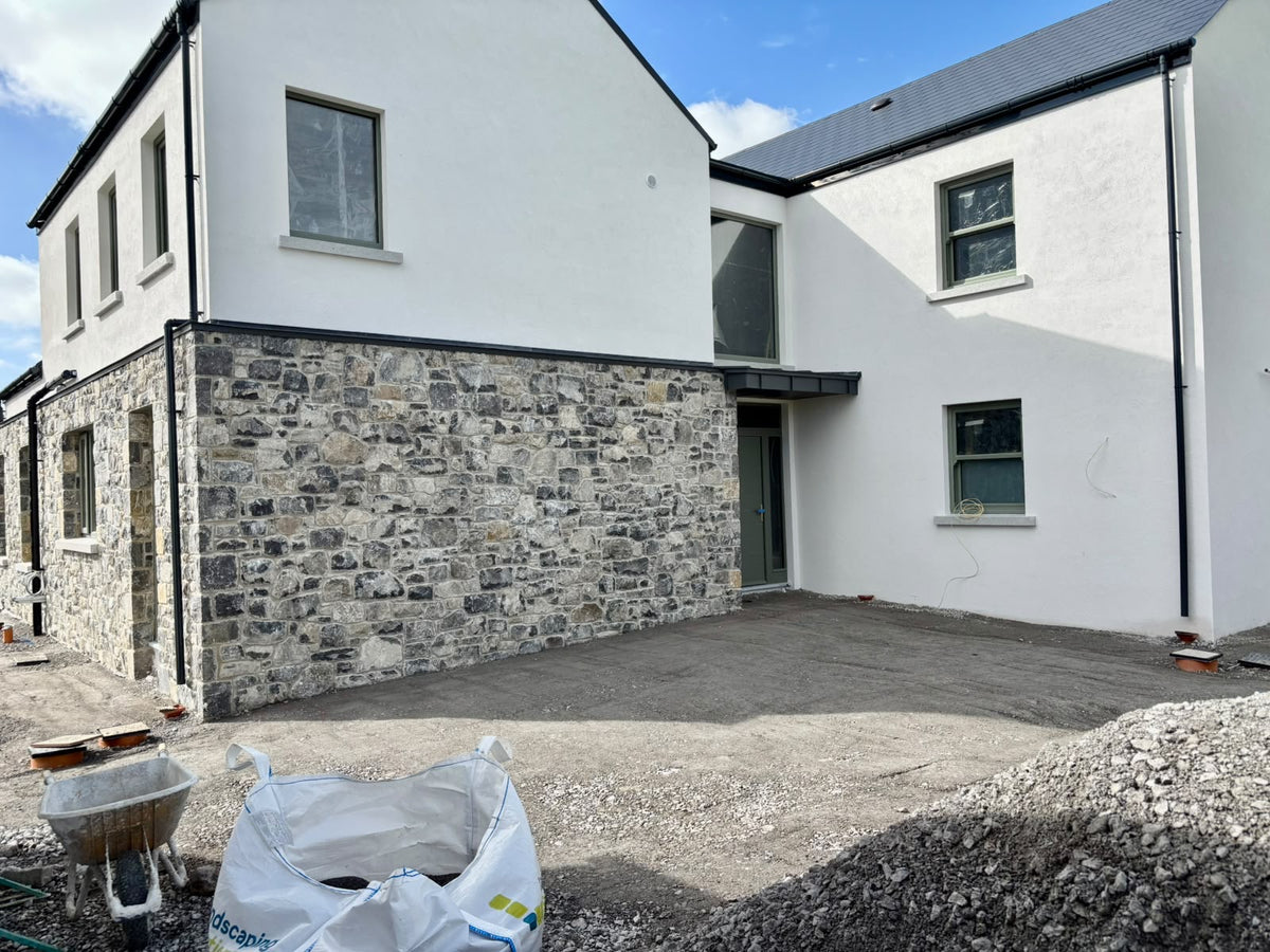 Old Salvage Galway Limestone Fieldstone Building Stone Bulk Bag