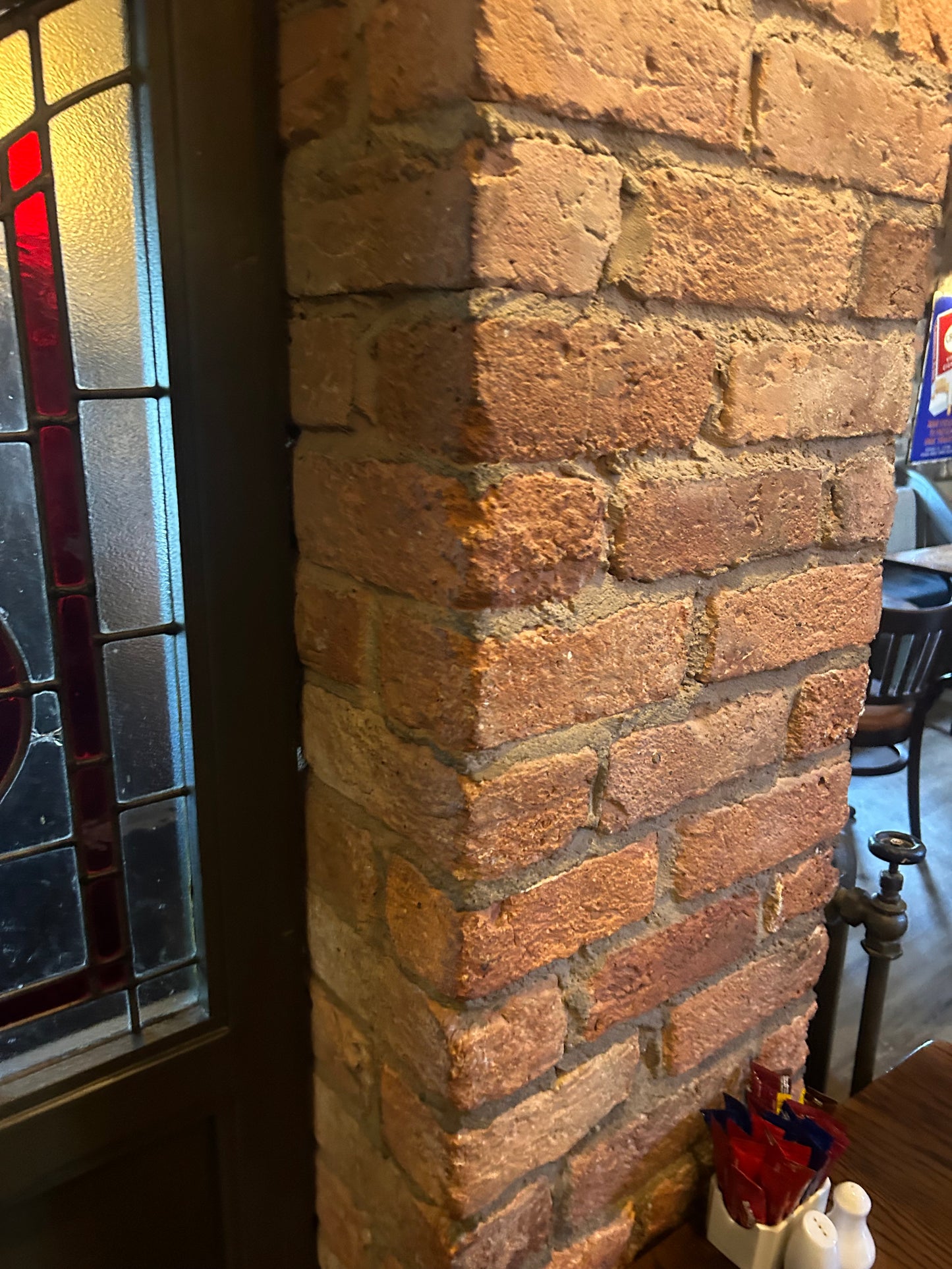 Old Salvage Reclaimed Belfast Red Brick 30mm Cladding & Corners 5m2 or Linear Mon pallet/ Free Delivery in Ireland