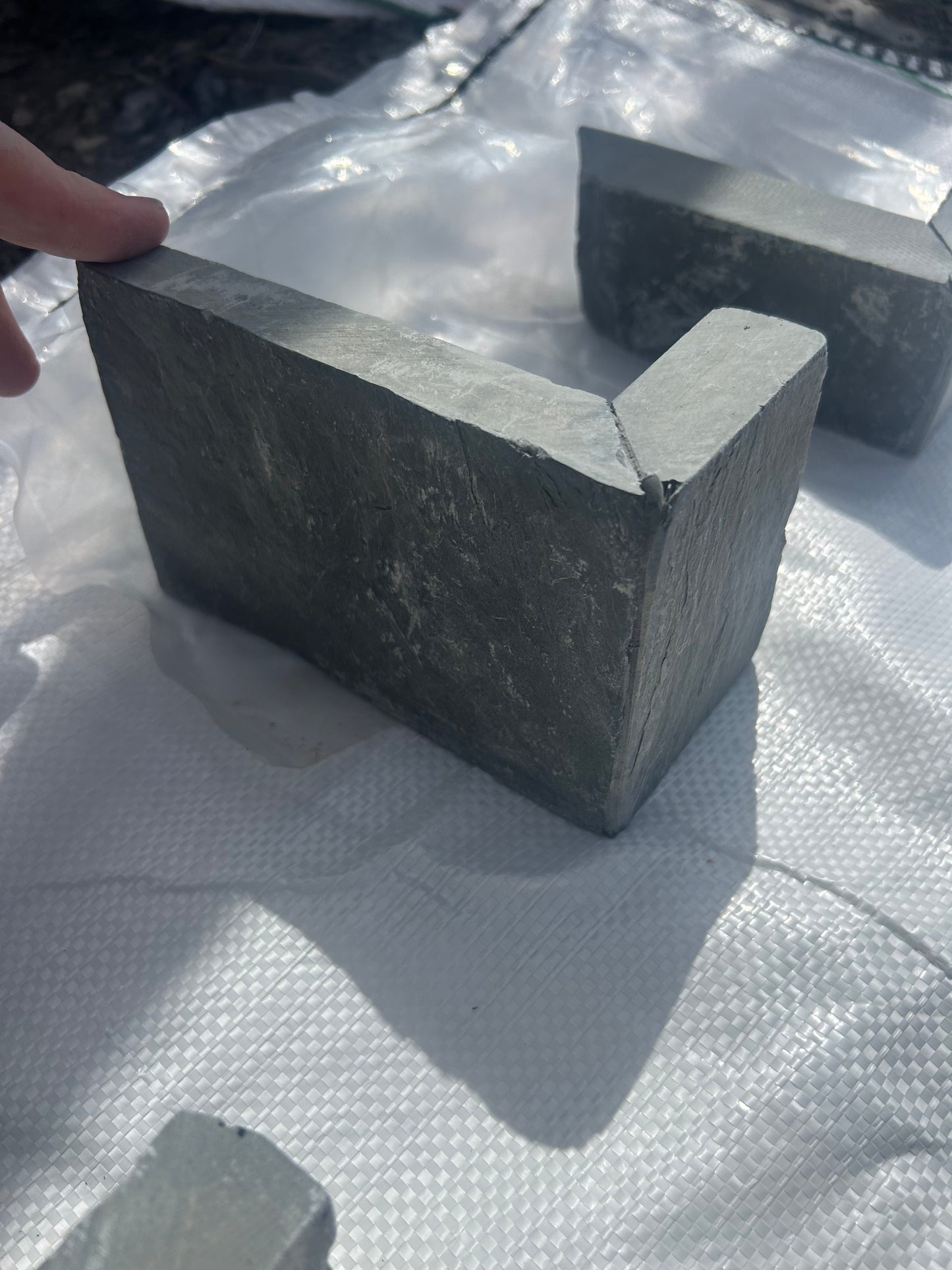 Donegal Black Slate Cladding and Corners 30mm / 10m2 or linear meters in pallet  / Free Delivery in Ireland