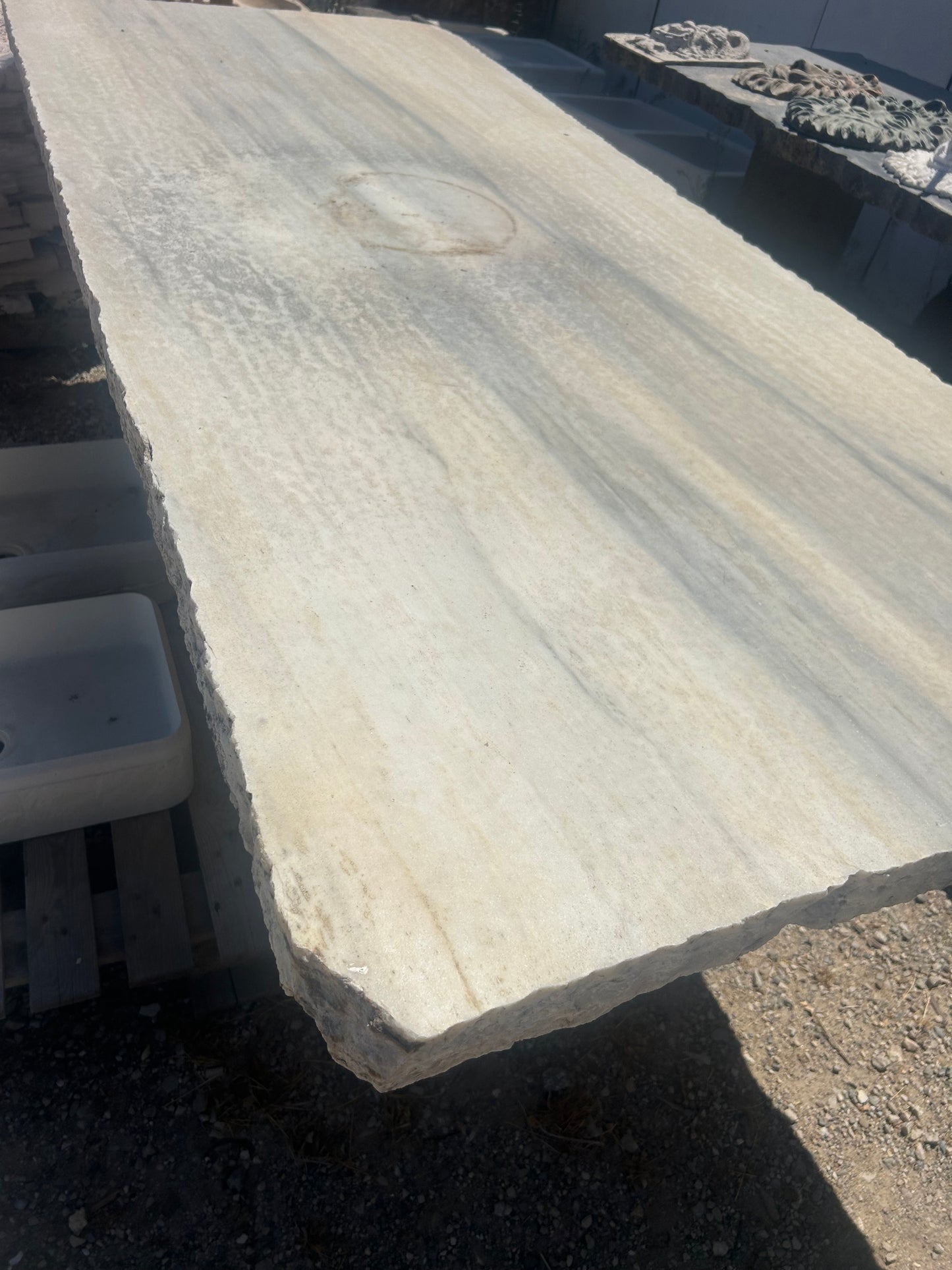 Marble Garden Table / Free Delivery in Ireland