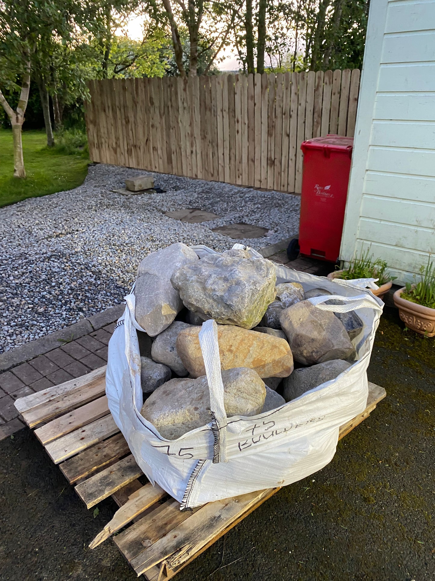 Japanese Garden Round Garden Edging x 10 linear meters in bulk bag. / Free Delivery in Ireland