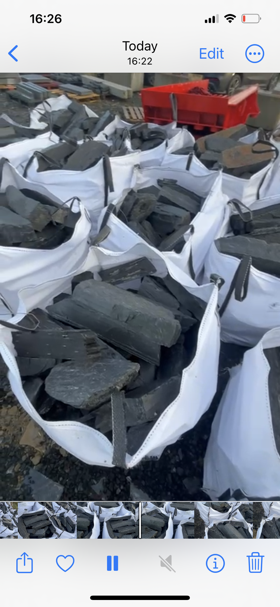 Donegal Premium Grade Black Natural Slate Building Stone Guillotened / Packed in Jumbo Bulk Bags / Free Delivery in Ireland
