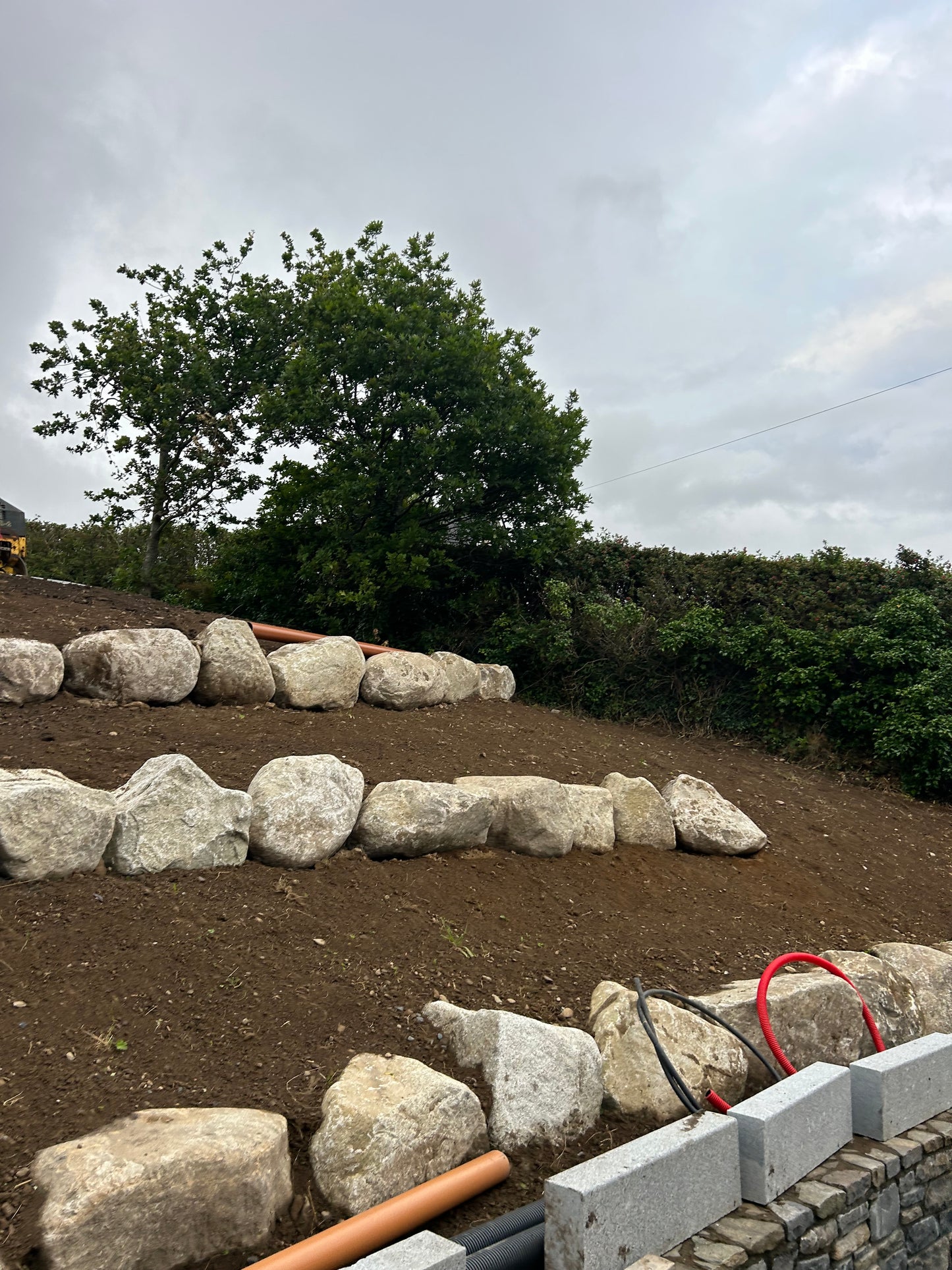 A January Sale on 20 large Glacial Granite Round Landscape Boulders on Pallets with Free Delivery in Ireland / 50%Off!!!!