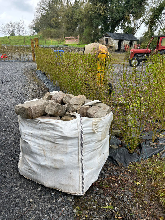 Old Salvage York Brown 4" Driveway Kerbs 30m Bulk Bag