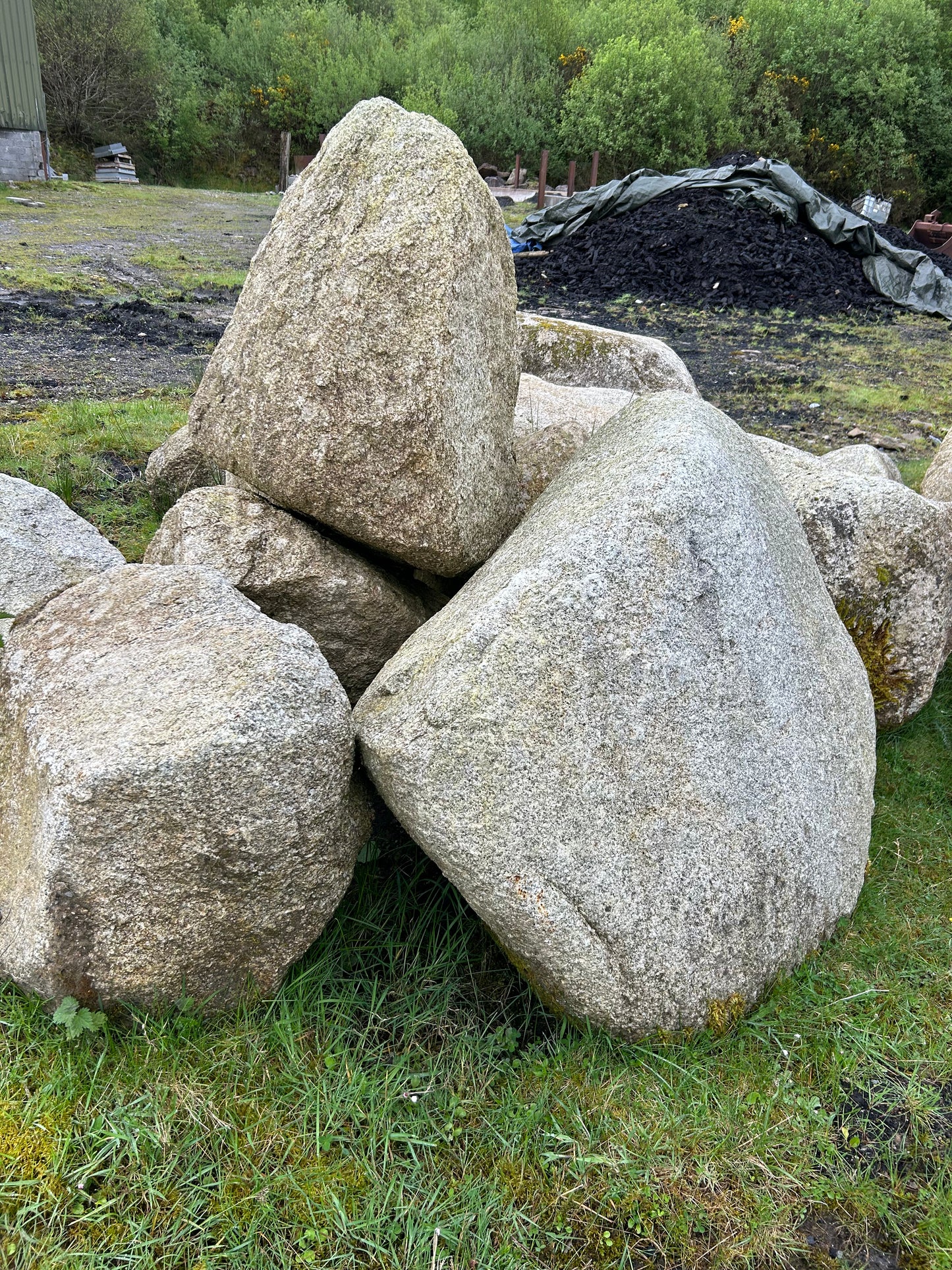 Glacial Granite Landscape Boulders 20 Tonne Load