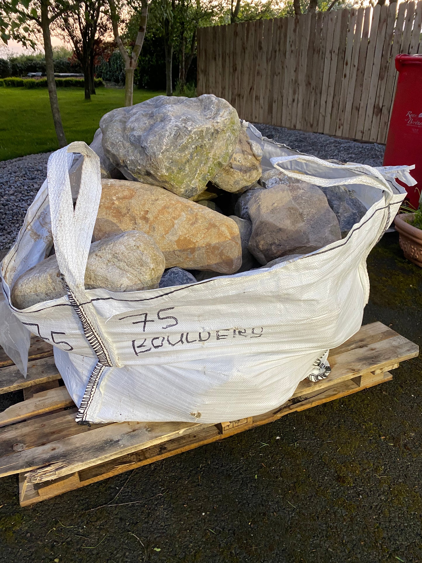 Ballycotton Pond Landscaping Boulders Per Pallet